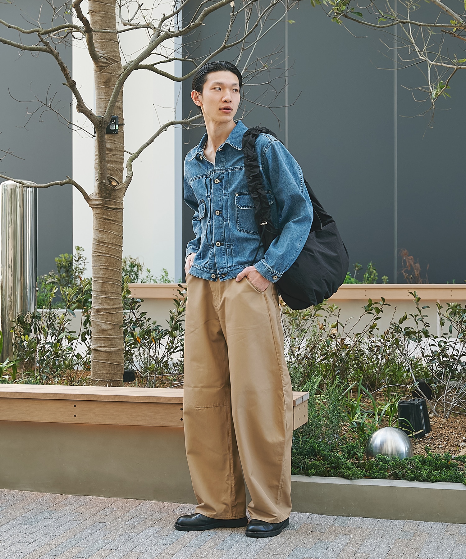 3WAY ROUND SHOULDER BAG STUDIOUS