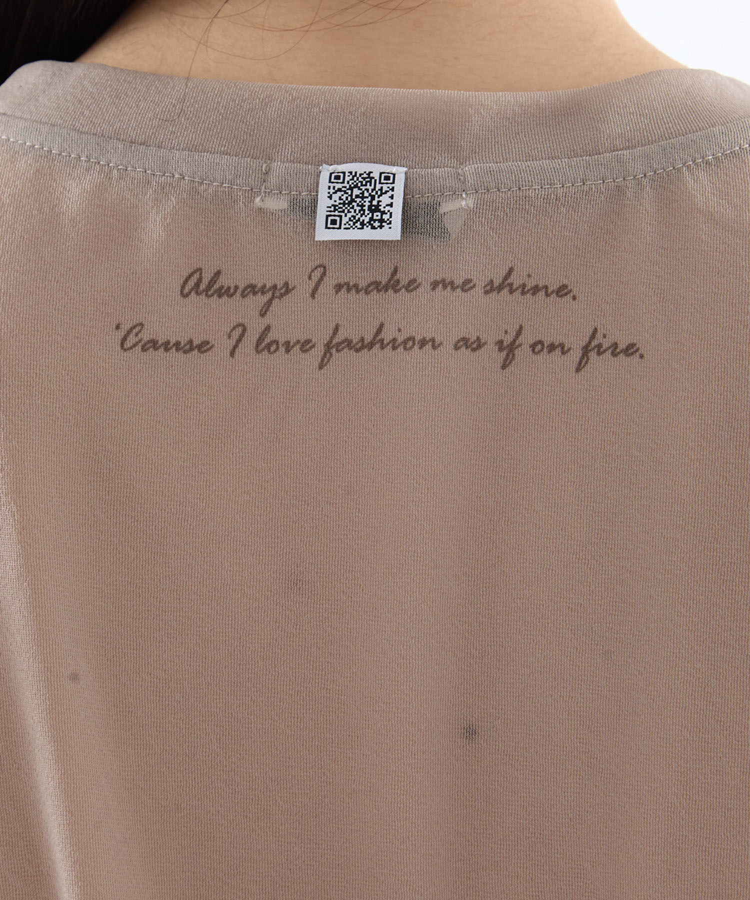 Tattoo Skin Mesh Top STUDIOUS