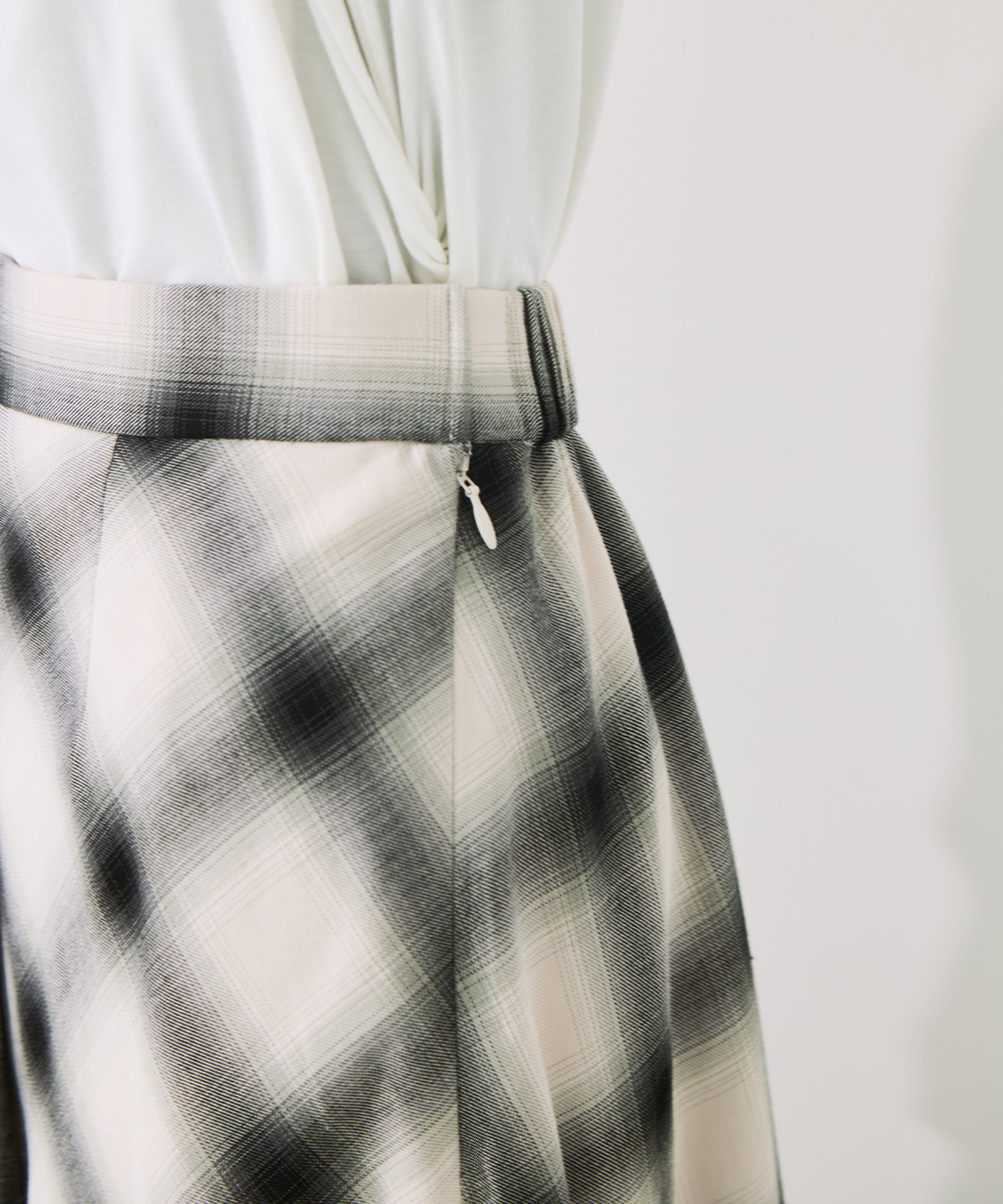 Layered Flare Skirt STUDIOUS