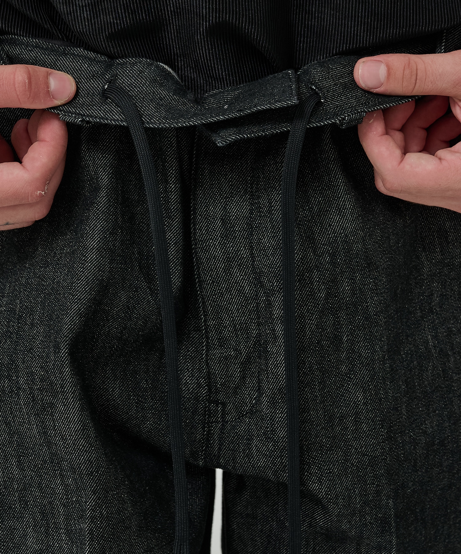 LINTRACK WIDE DENIM TROUSERS STUDIOUS