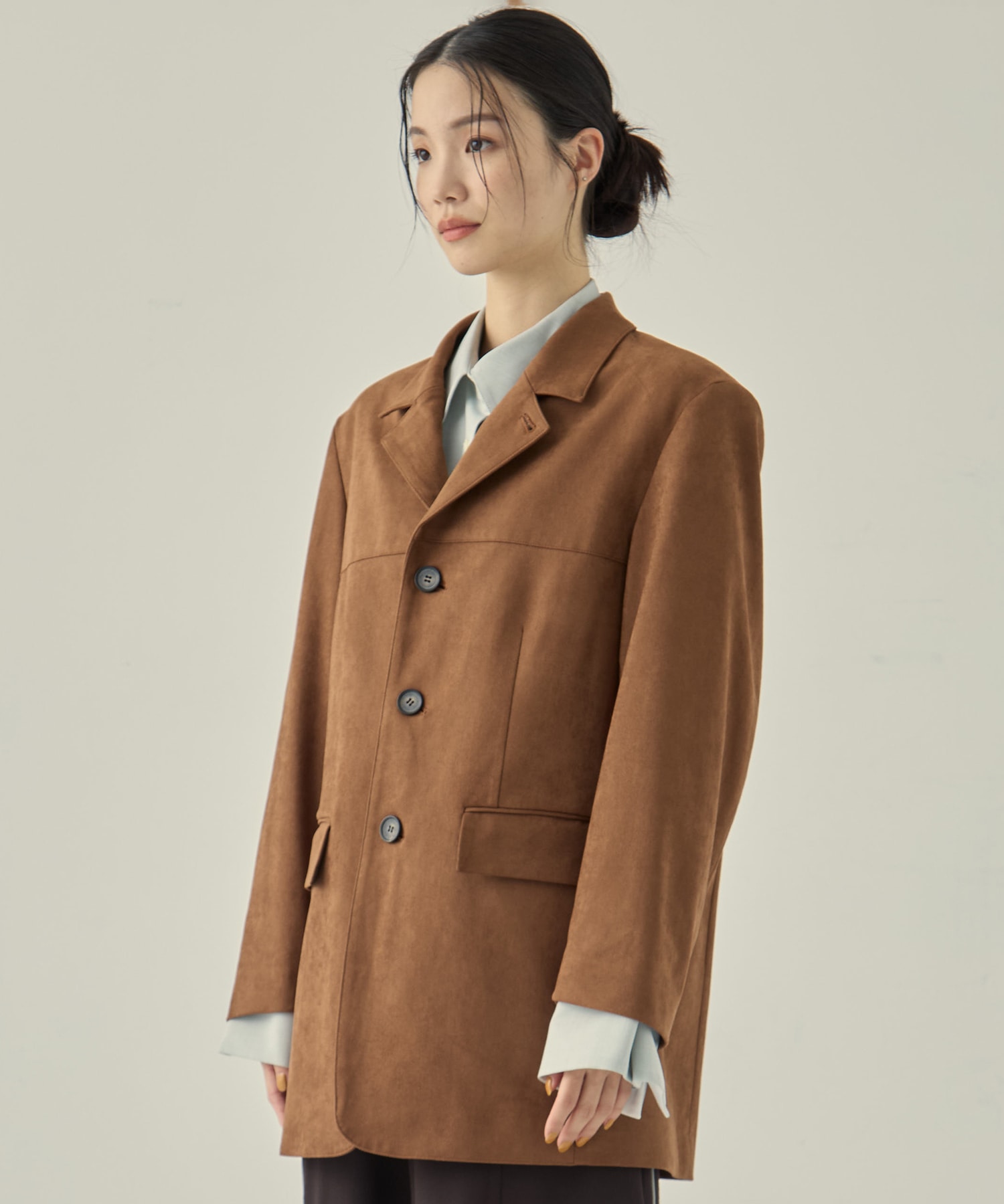 Soft Suede Over Jacket STUDIOUS