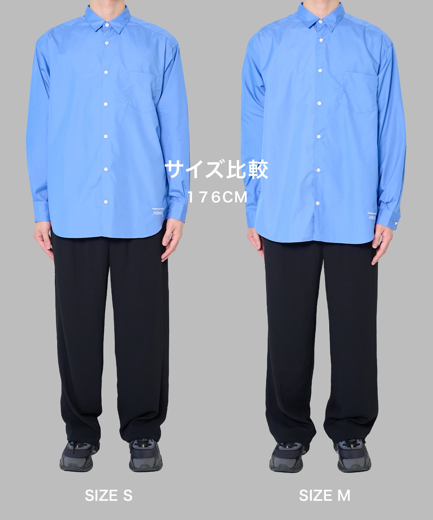 HO-B102-051 L/S SHIRT COMME des GARCONS HOMME