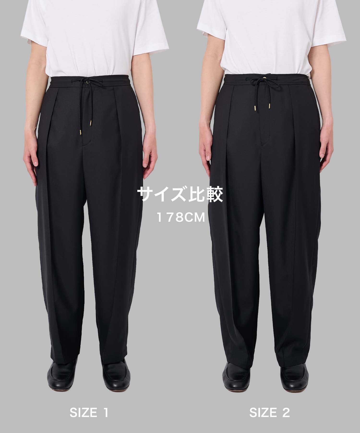 別注 Gabardine Pin Tuck Pant CULLNI