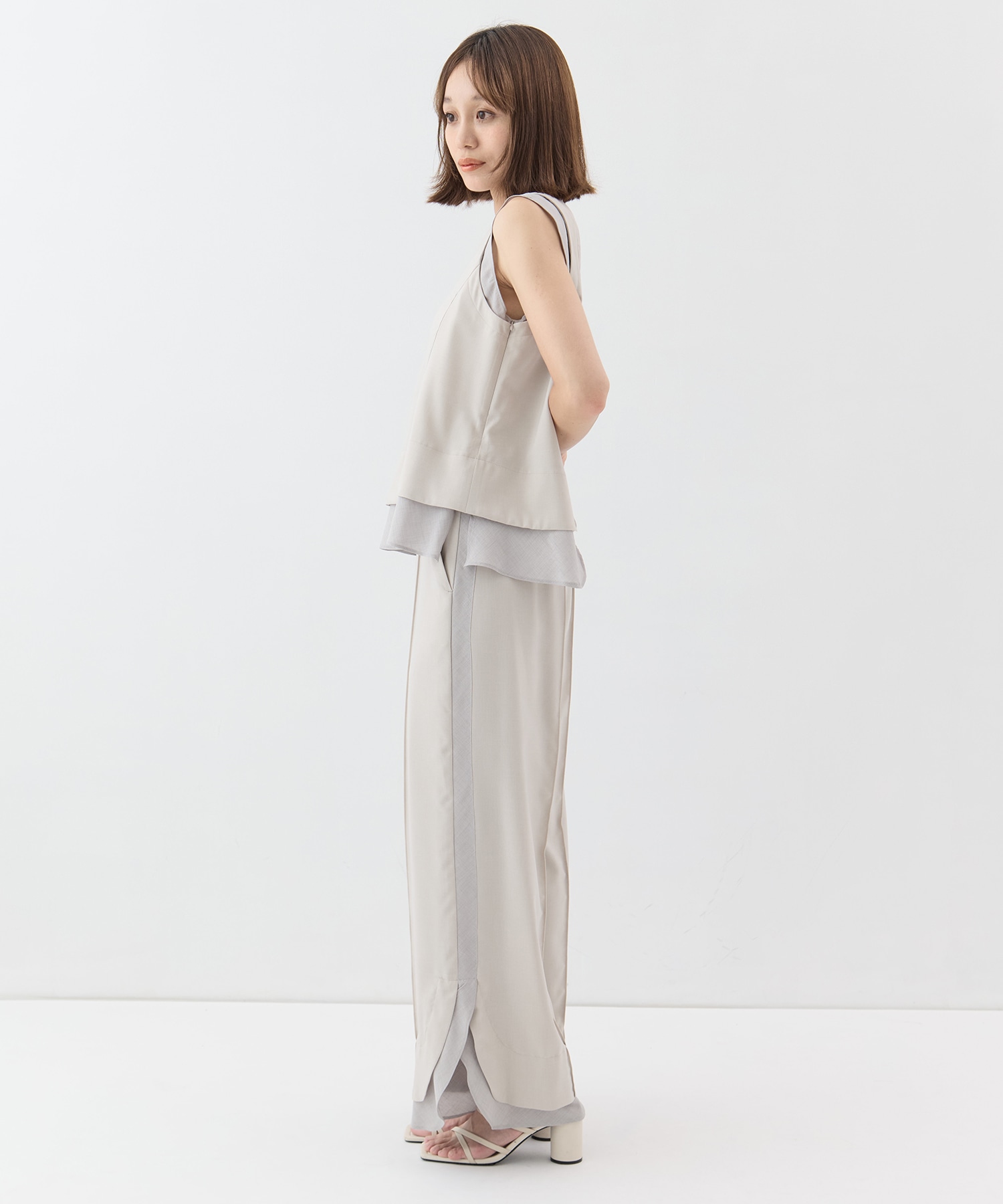 Sheer Layered Trousers STUDIOUS