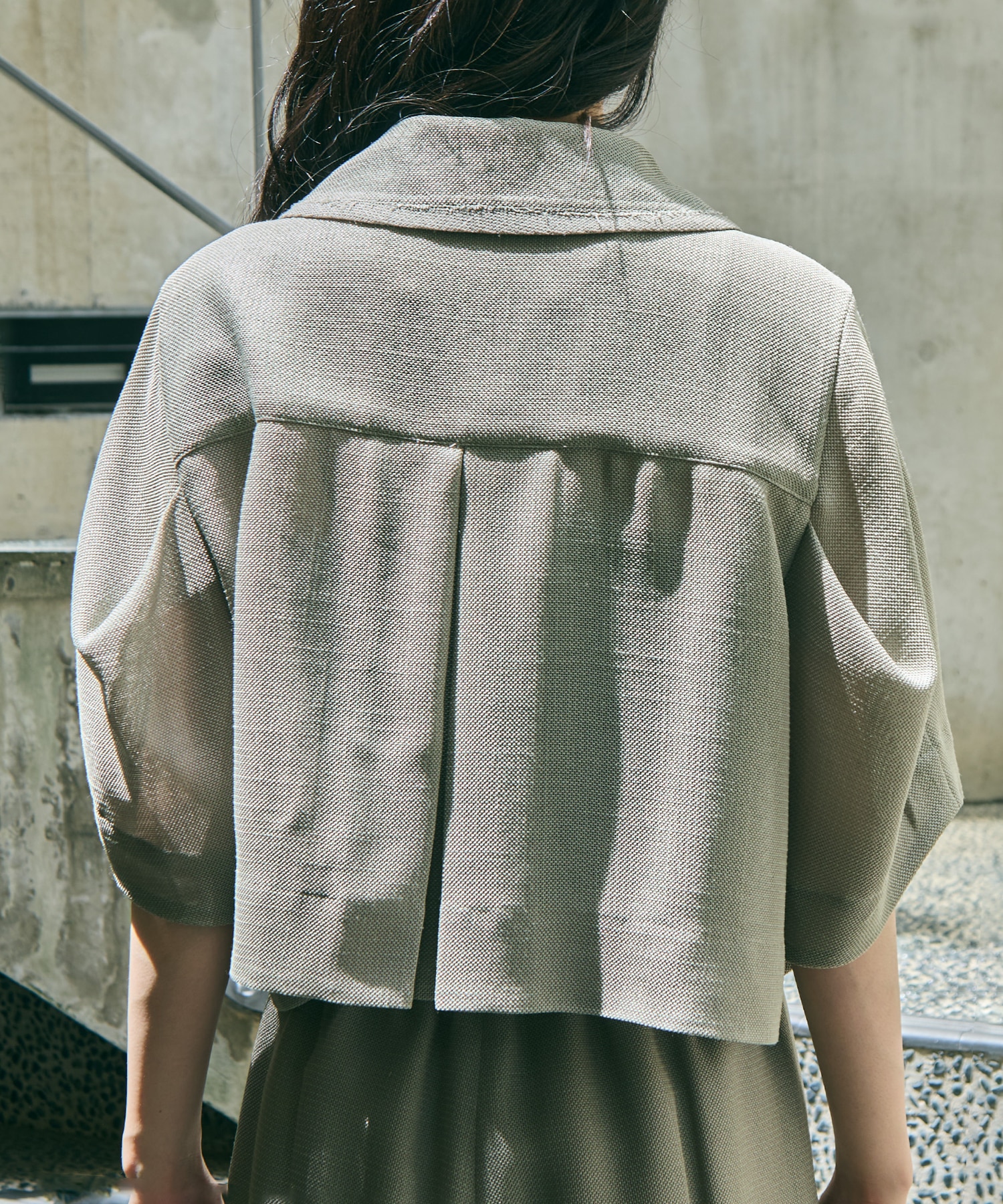 Washable Mesh Shirt Blouson STUDIOUS