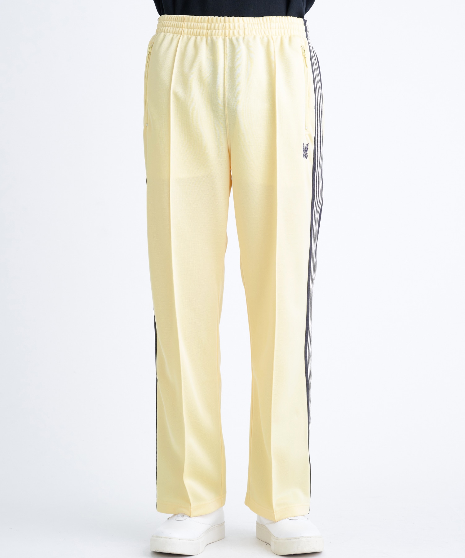 〈別注〉ストレートTrack Pant - Poly Smooth NEEDLES