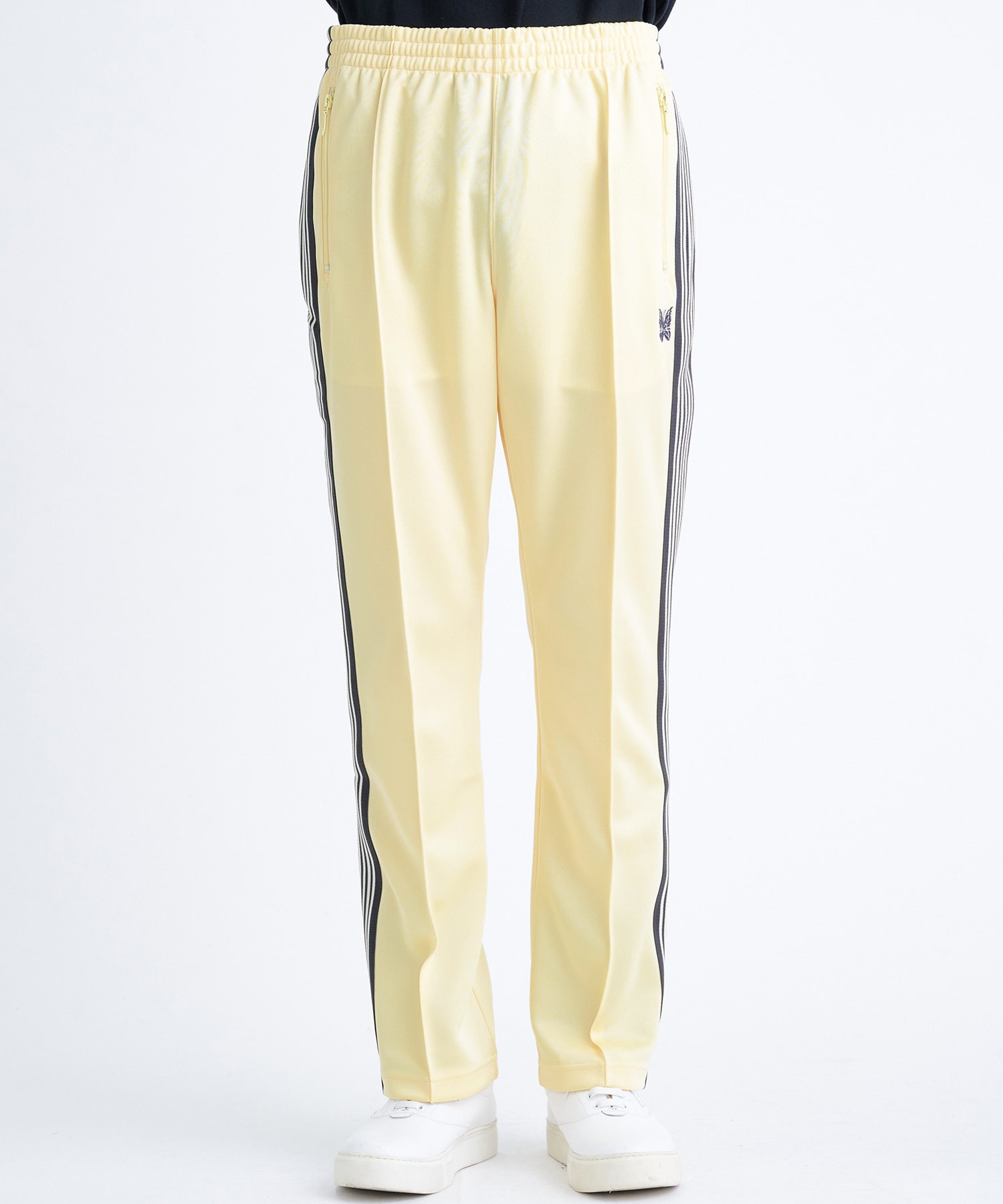 〈別注〉ナローTrack Pant - Poly Smooth NEEDLES