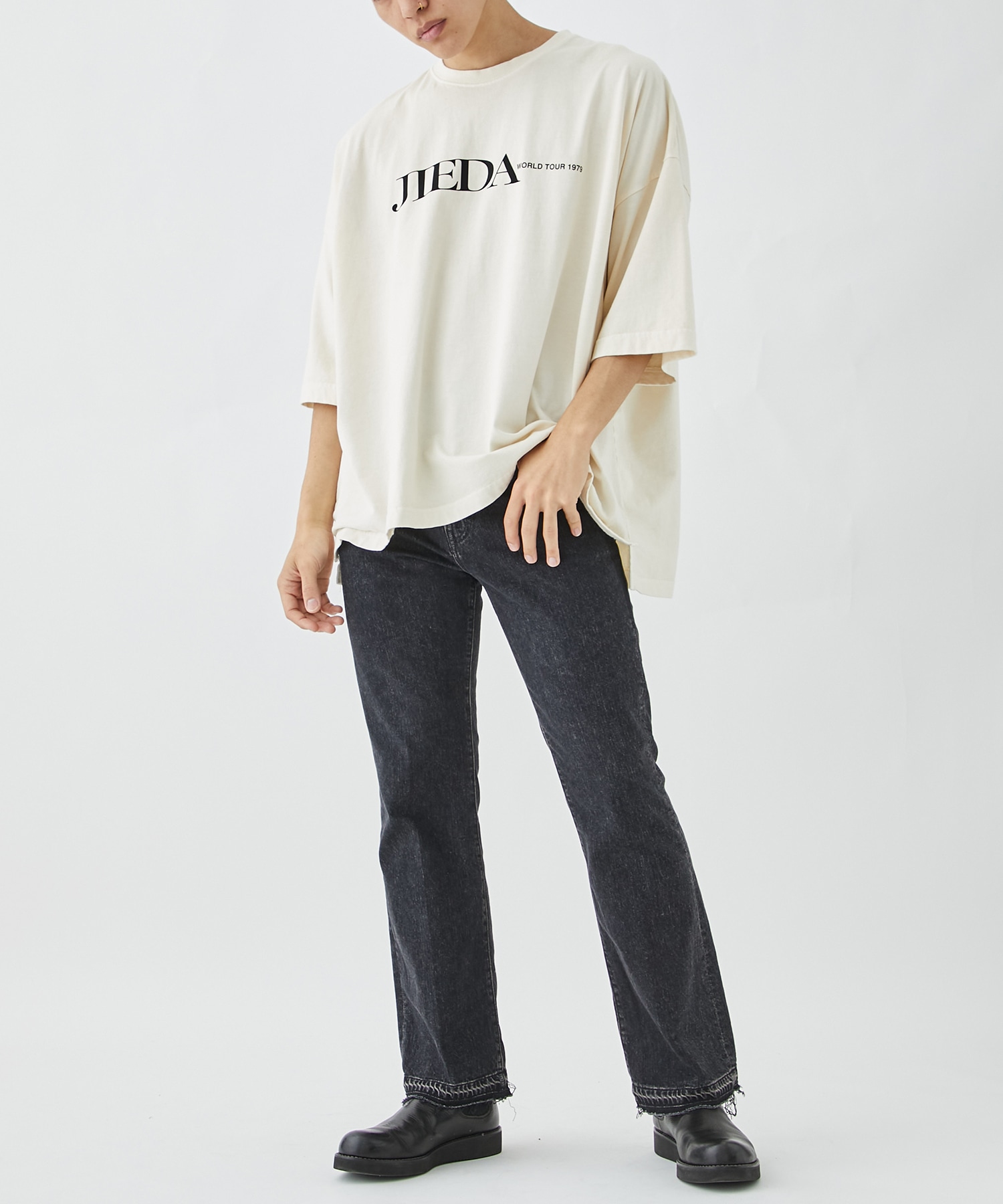 USED FLARE DENIM PANTS JieDa