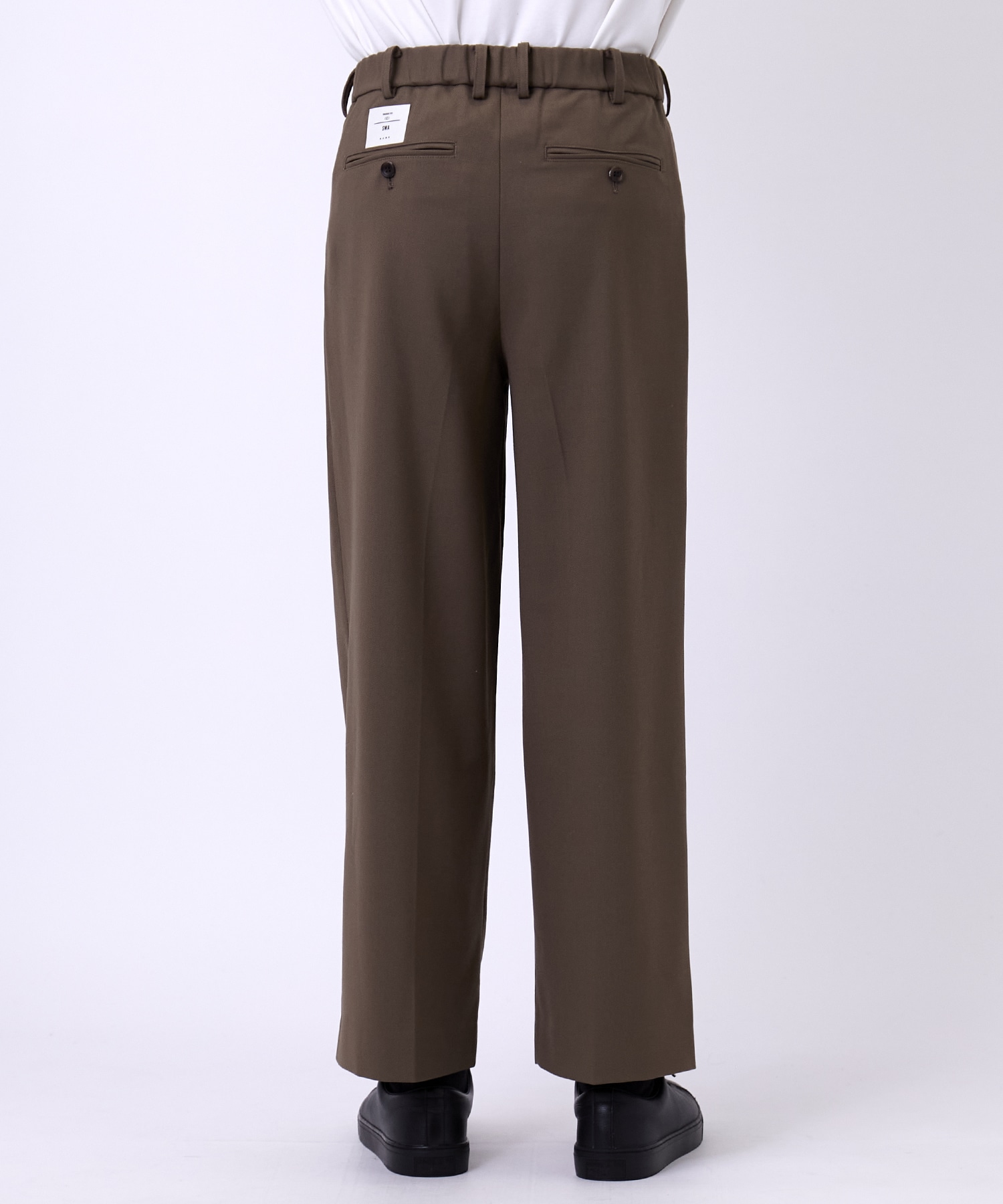 VINTAGE WOOL ONE TUCK WIDE 35SLACKS Name.