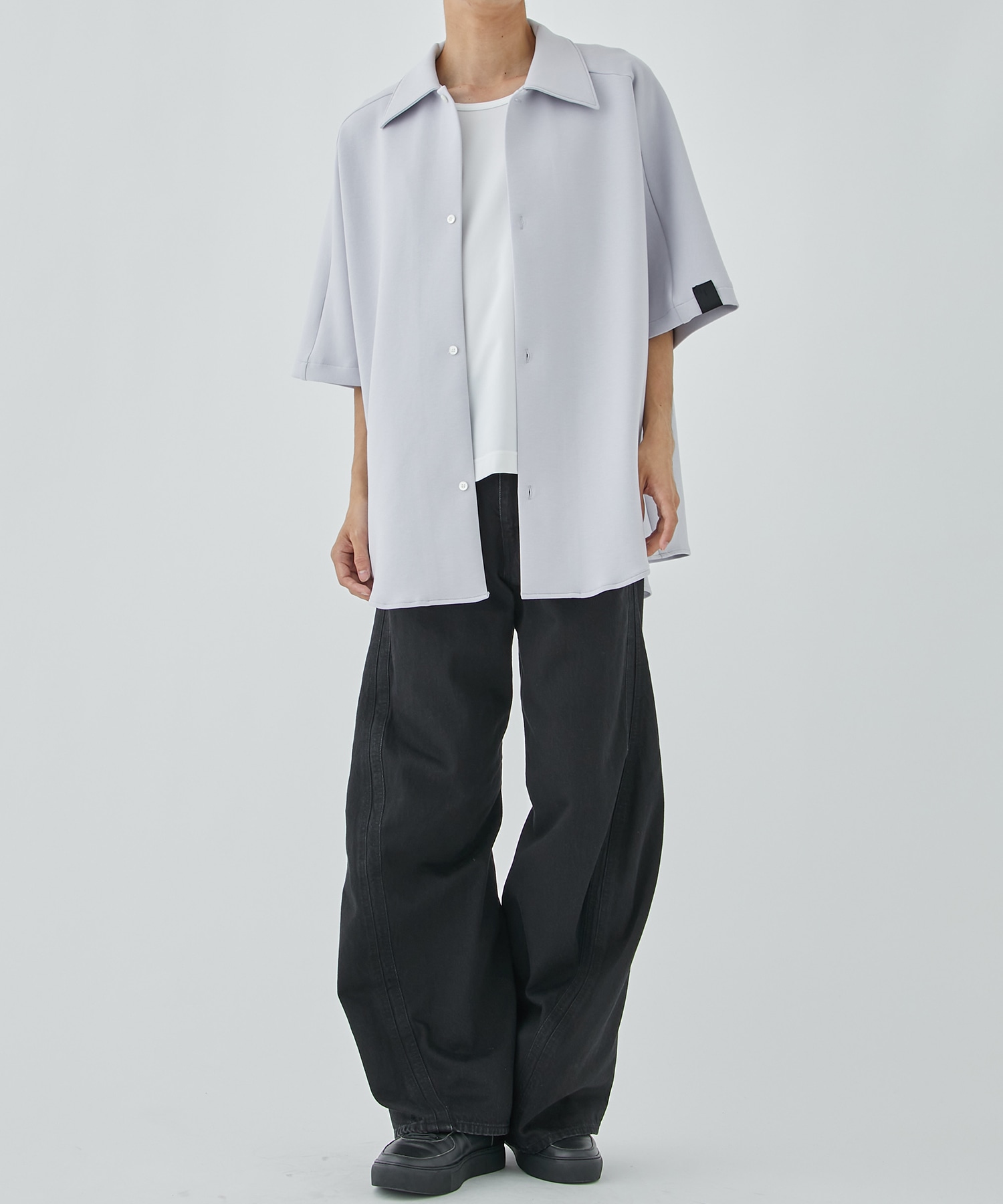 HALF SLEEVE BIG SHIRT N.HOOLYWOOD
