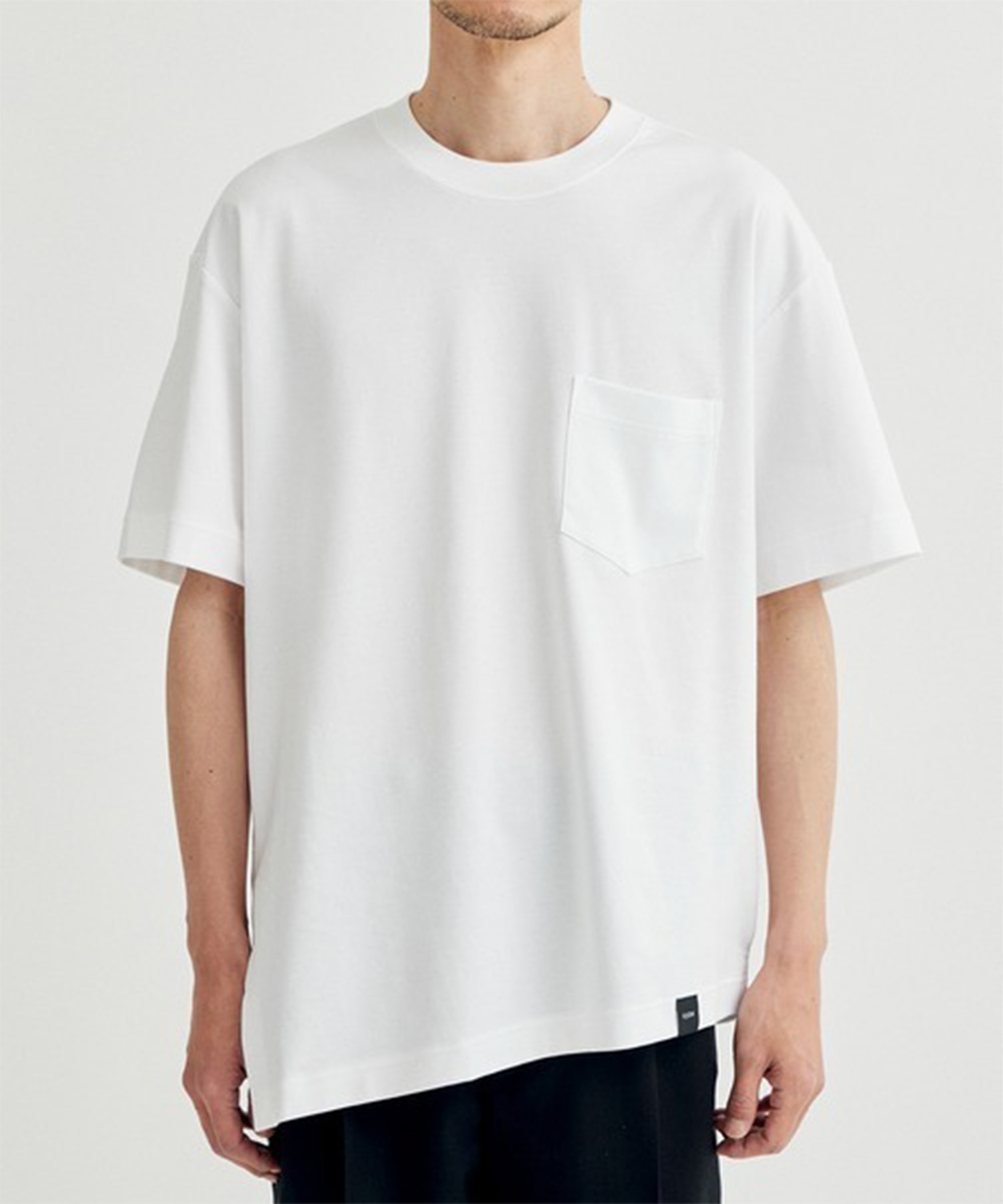 Slit Half Sleeve T UJOH HOMME