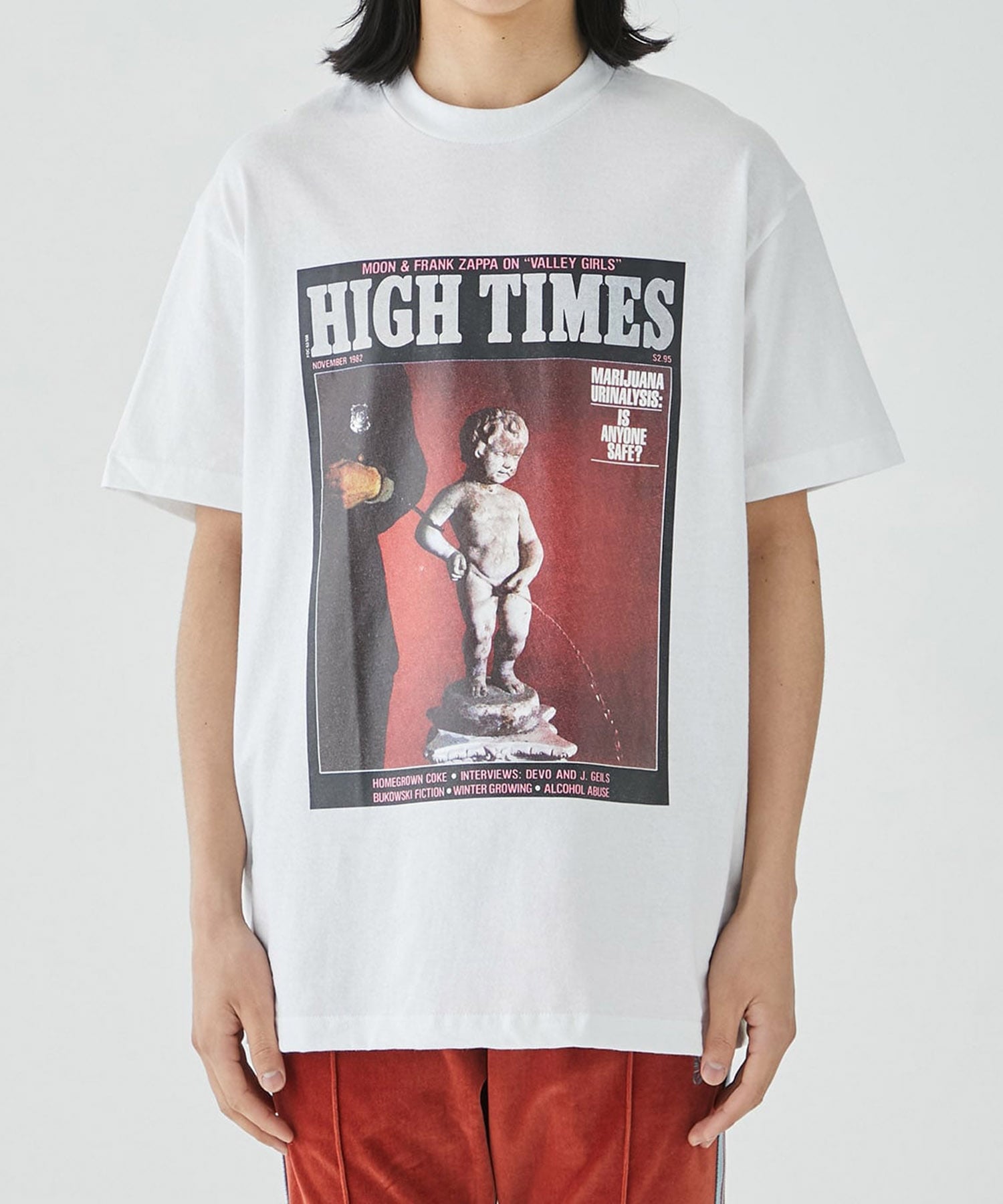 HIGHTIMES / CREW NECK T-SHIRT ( TYPE-3 ) WACKO MARIA
