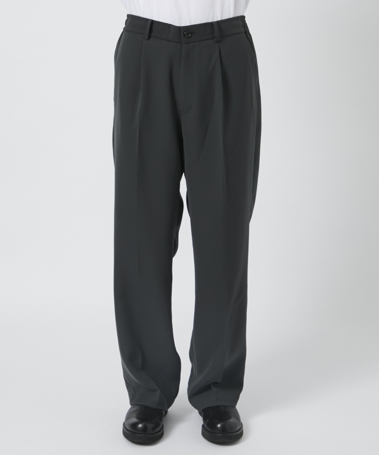2242-PT06-095　WIDE TAPERED EASY SLACKS N.HOOLYWOOD