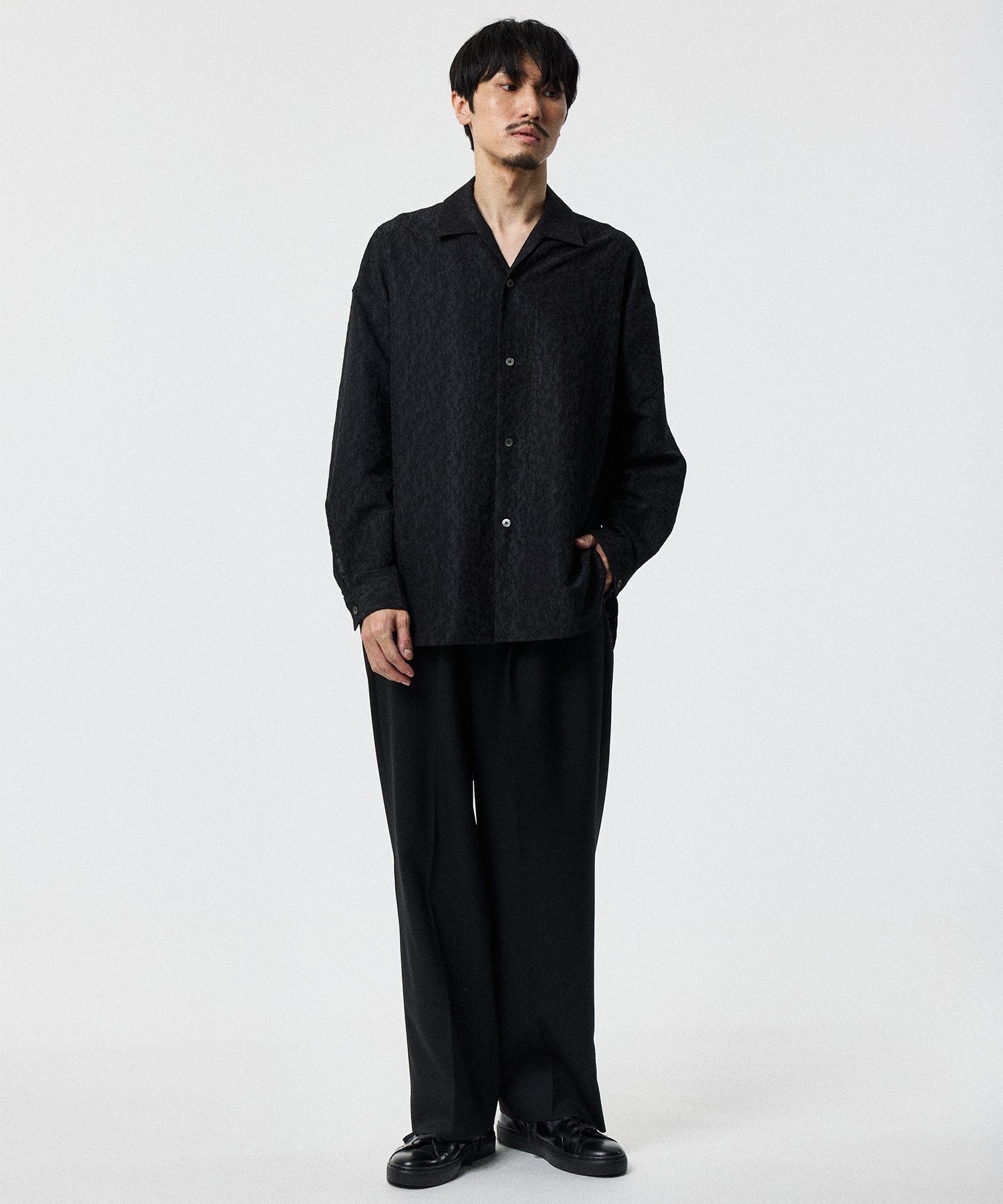 FLOWER JACQUARD SHIRTS STUDIOUS