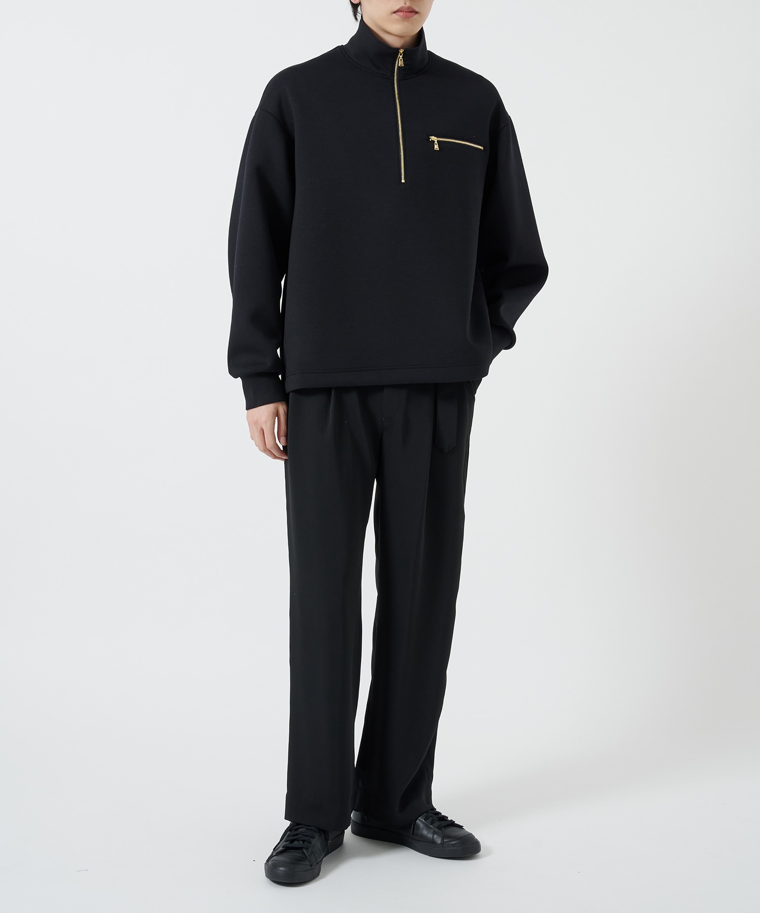 〈別注〉HALF ZIP PULLOVER CULLNI