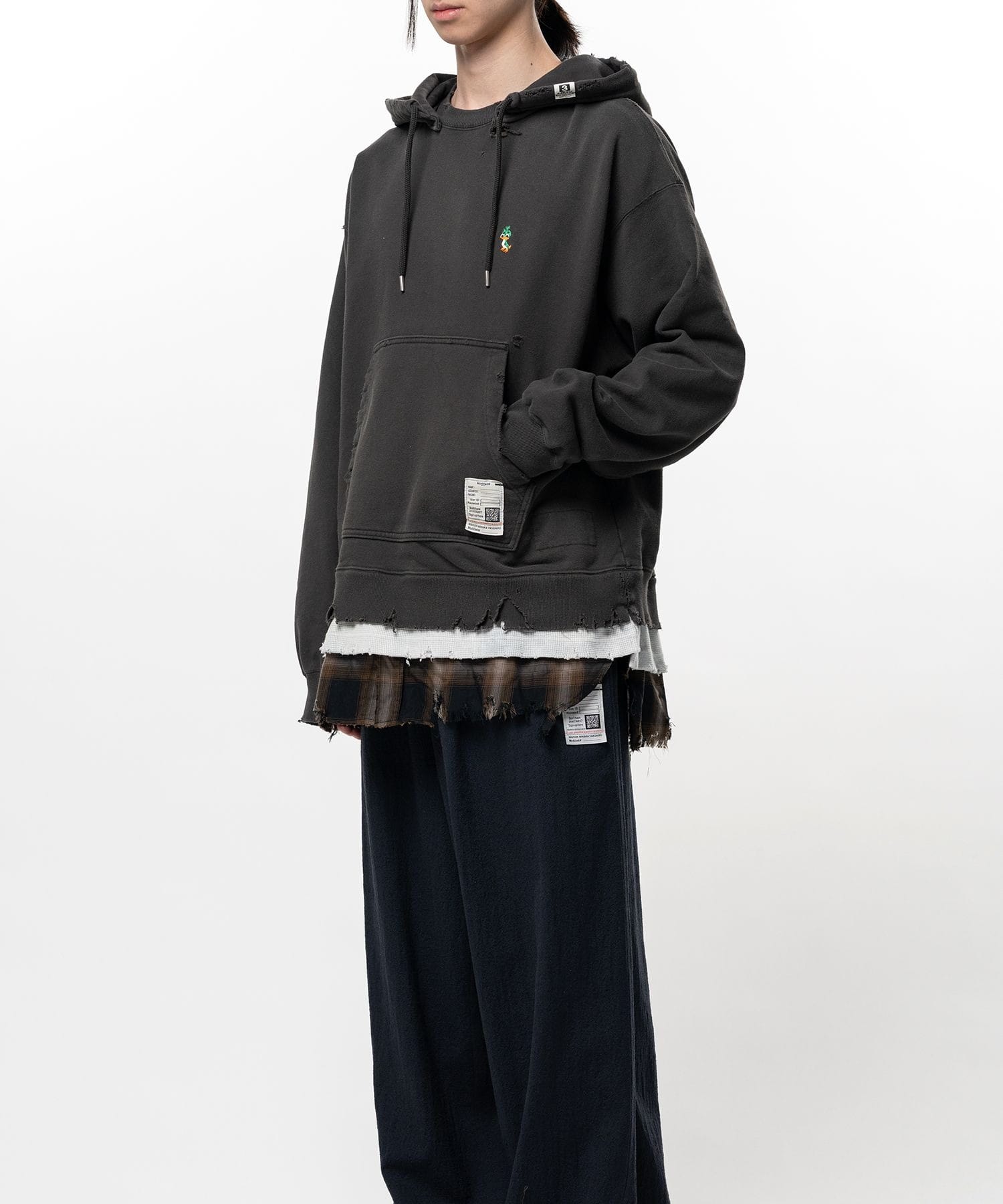 TRIPLE LAYERED HOODIE Maison MIHARA YASUHIRO