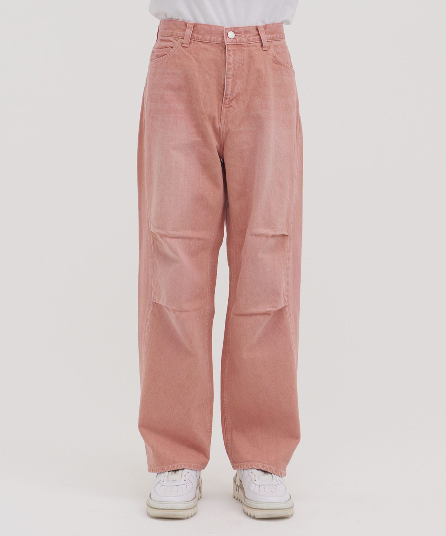 DRAPE OVER DENIM PANTS JieDa