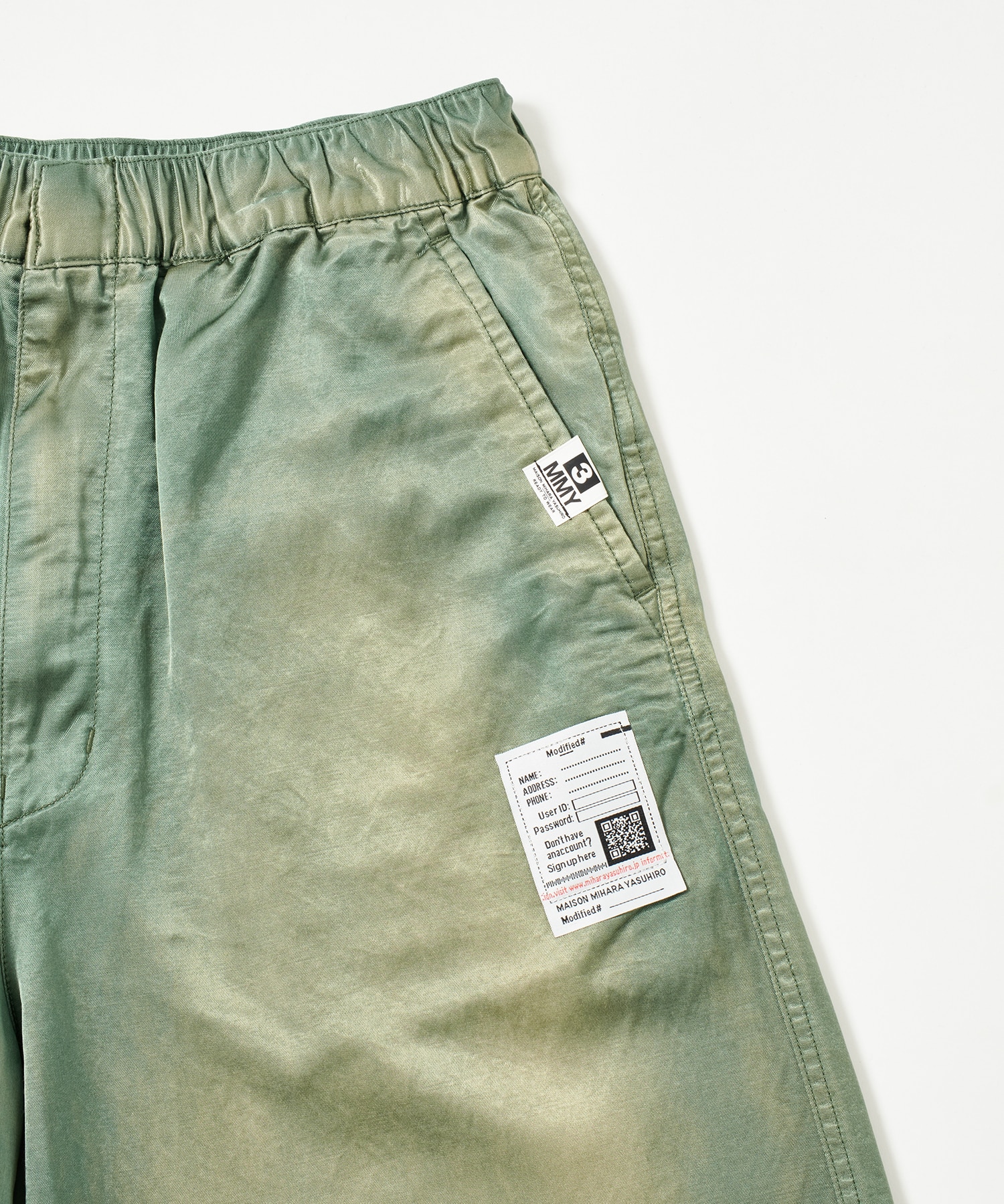AGED SHORTS Maison MIHARA YASUHIRO