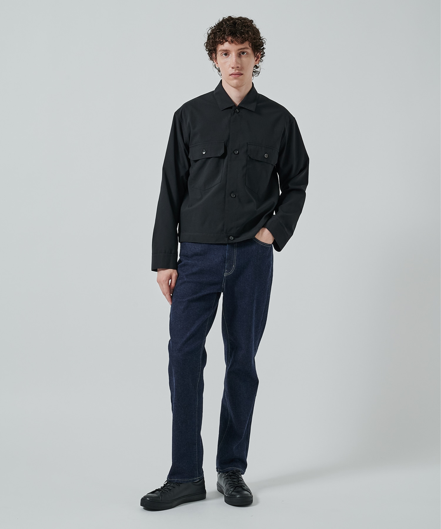 〈別注〉W POCKET SHIRT JACKET MARKAWARE/marka