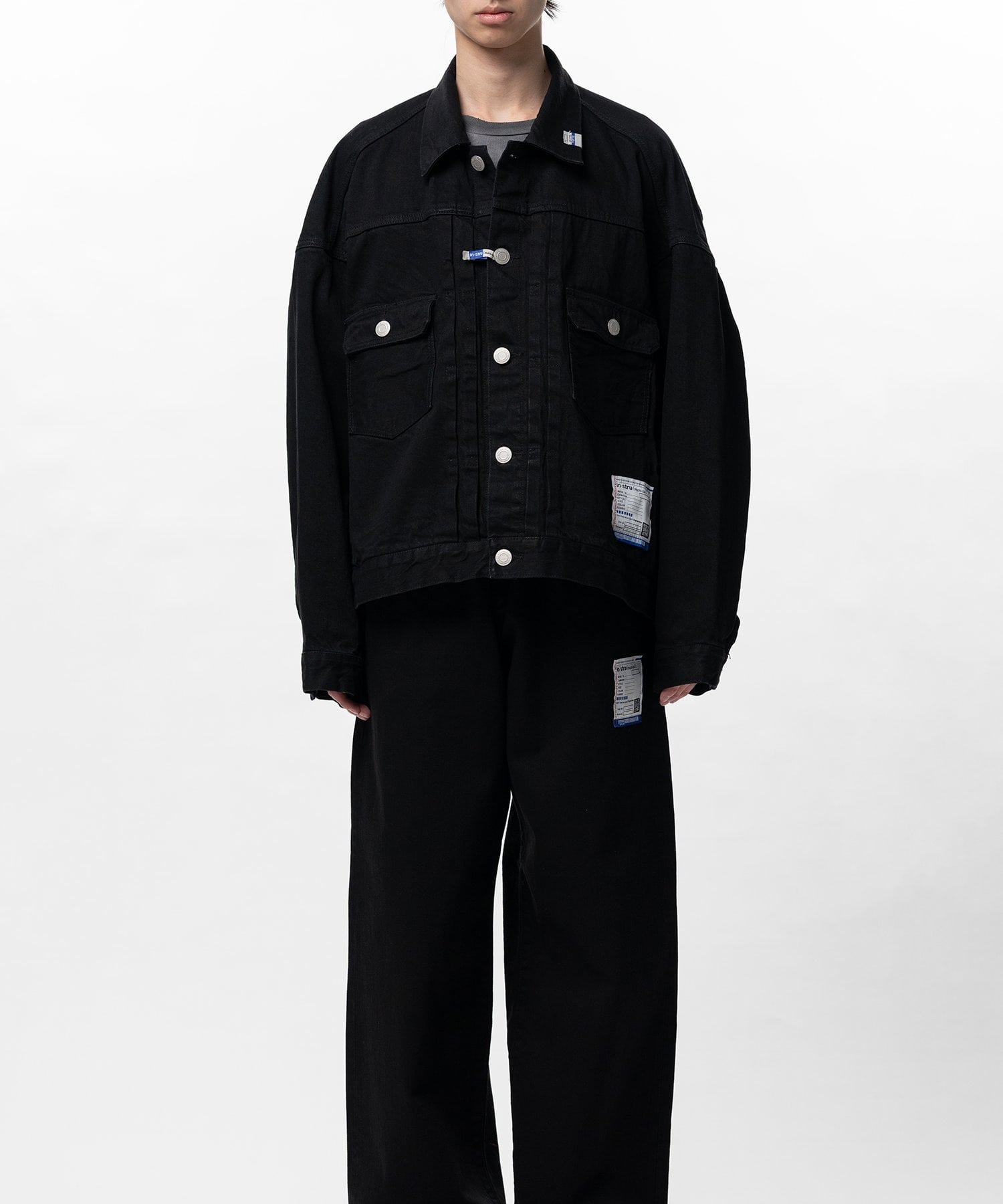 ONE WASHED SELVAGE DENIM JACKET in・stru(men-tal)