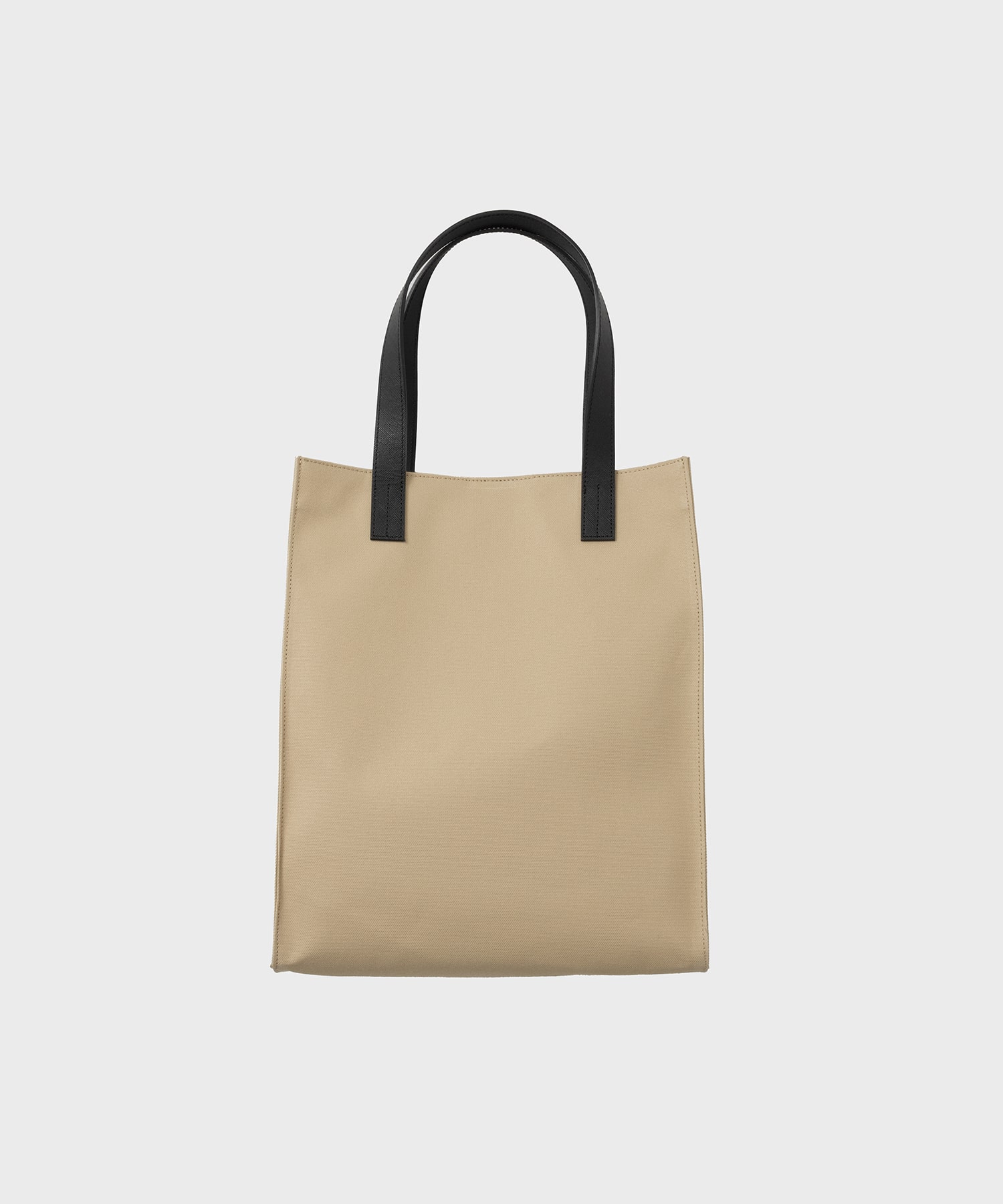 Leather Pocket Canvas Tote CULLNI