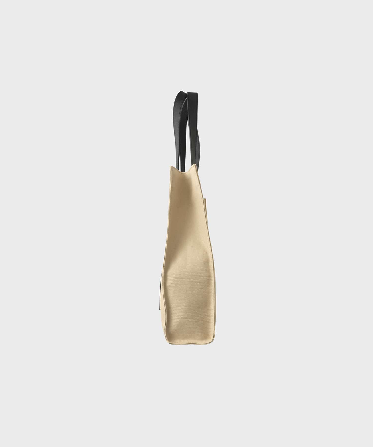 Leather Pocket Canvas Mini Tote CULLNI