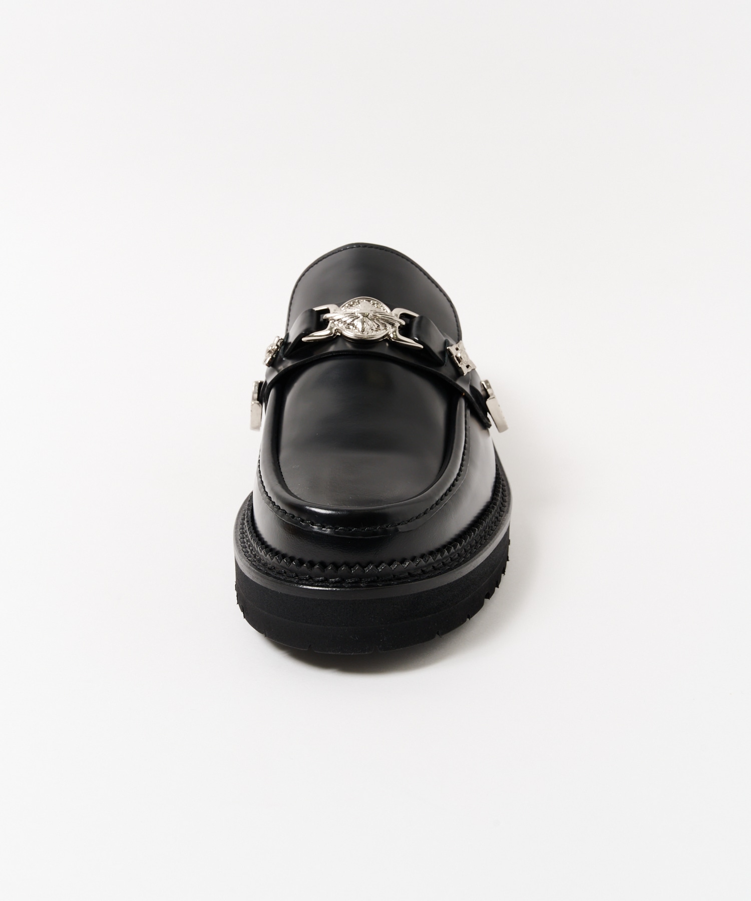 BLACK POLID SHOES TOGA VIRILIS