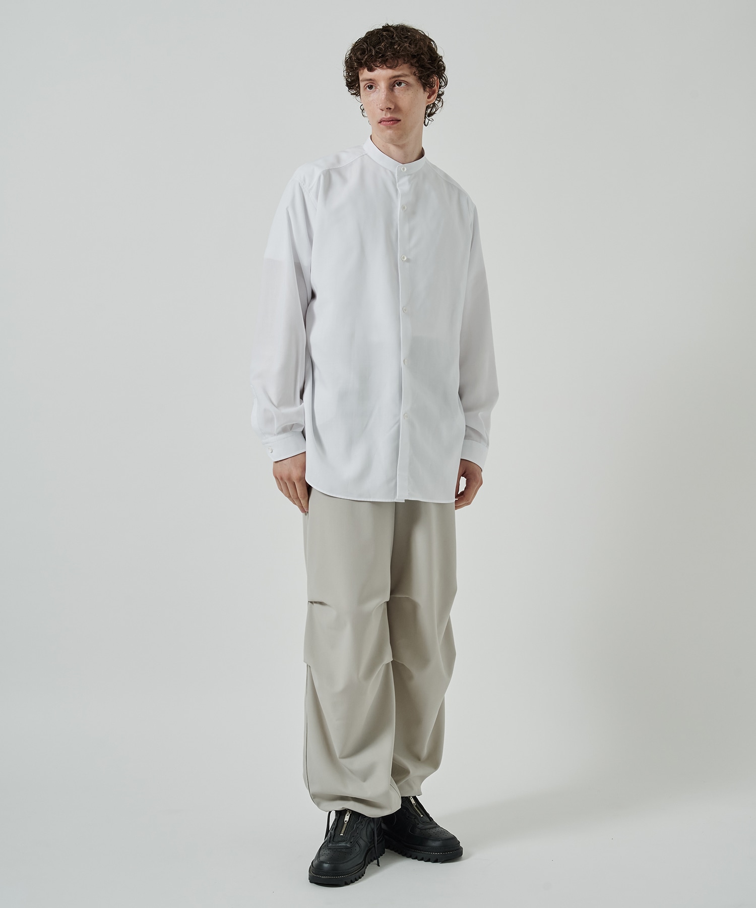 RERACS BAND COLLAR SHIRT THE RERACS