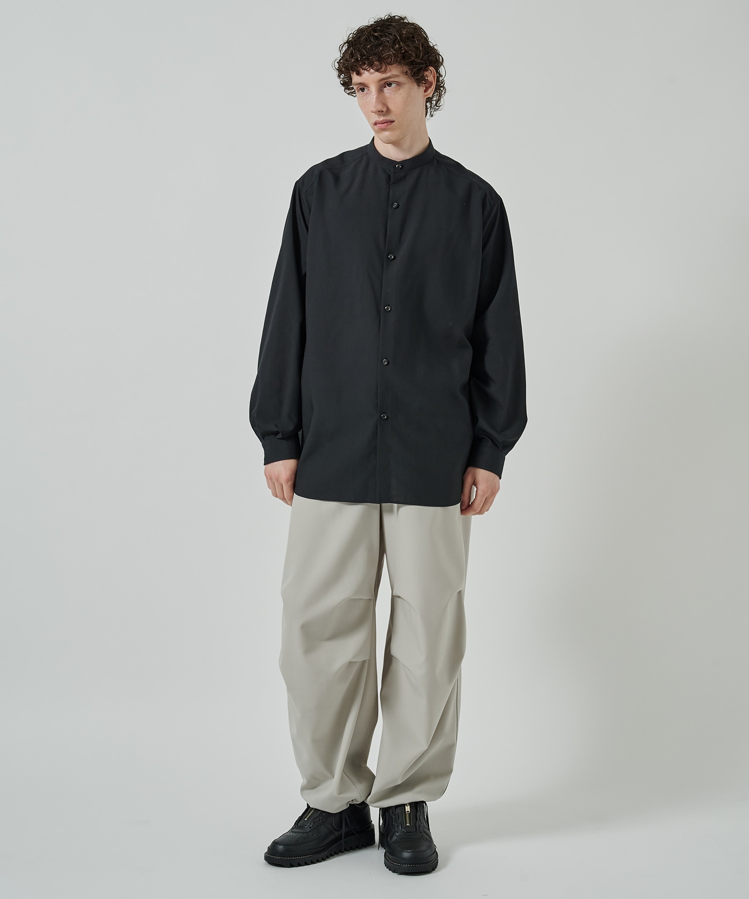 RERACS BAND COLLAR SHIRT THE RERACS