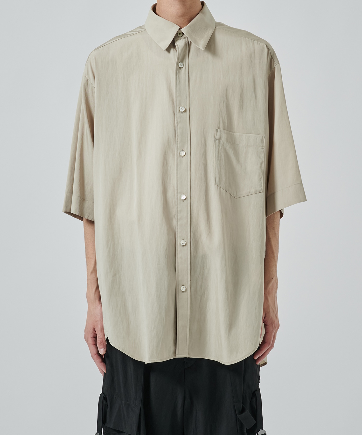 〈別注〉 Full Open Half Sleev Shirt UJOH HOMME