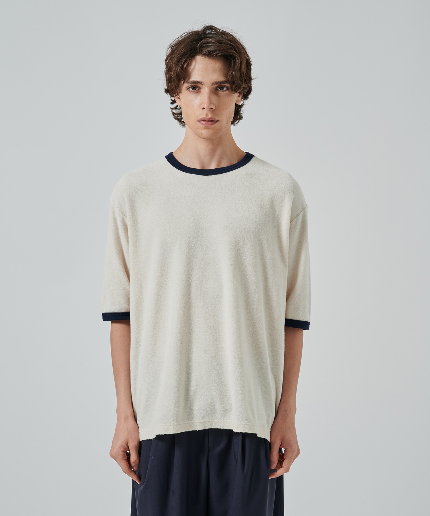 オーガニックコットンパイル / リンガーパイルTEE MARKAWARE/marka