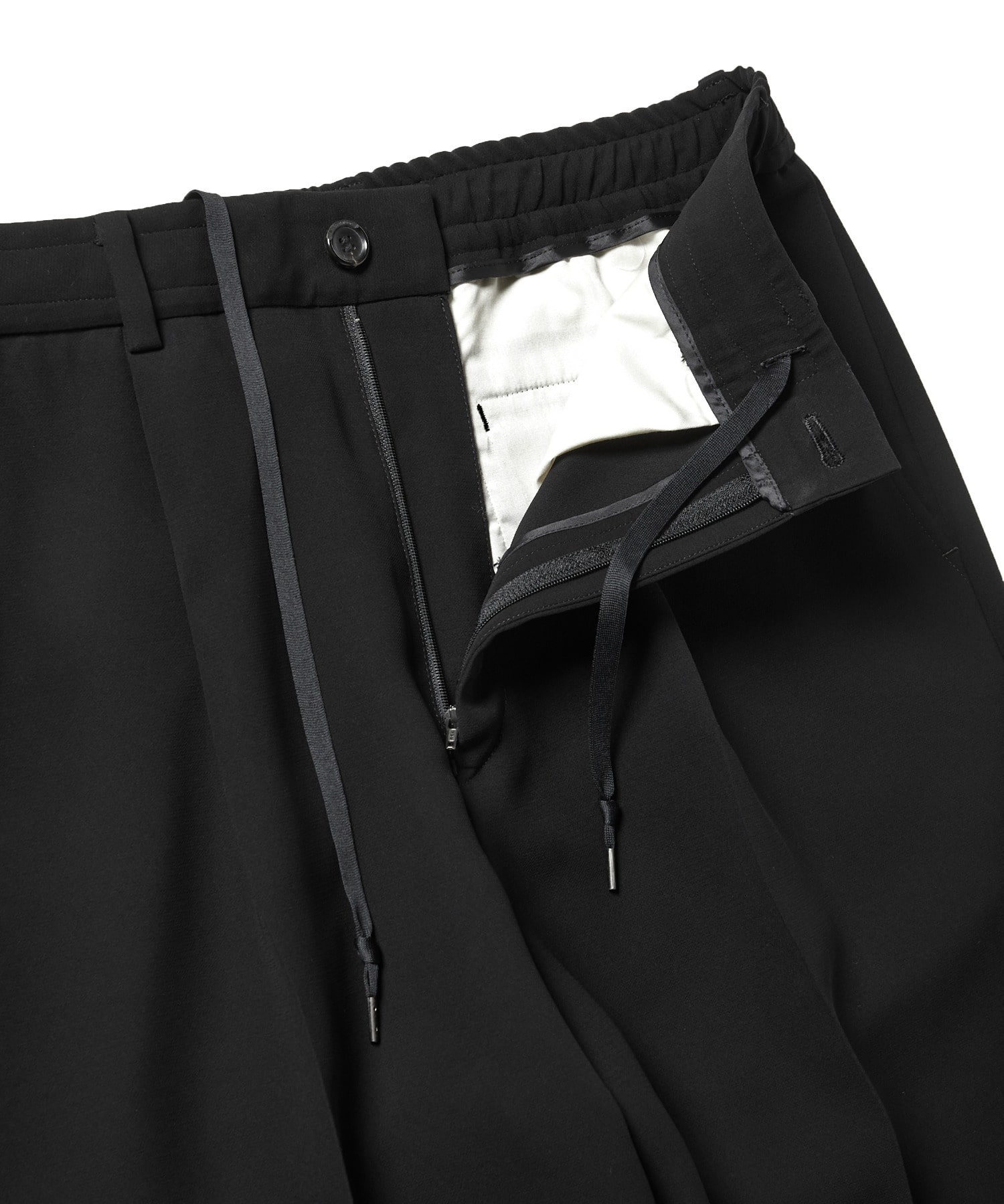 WIDE TAPERED EASY SLACKS N.HOOLYWOOD