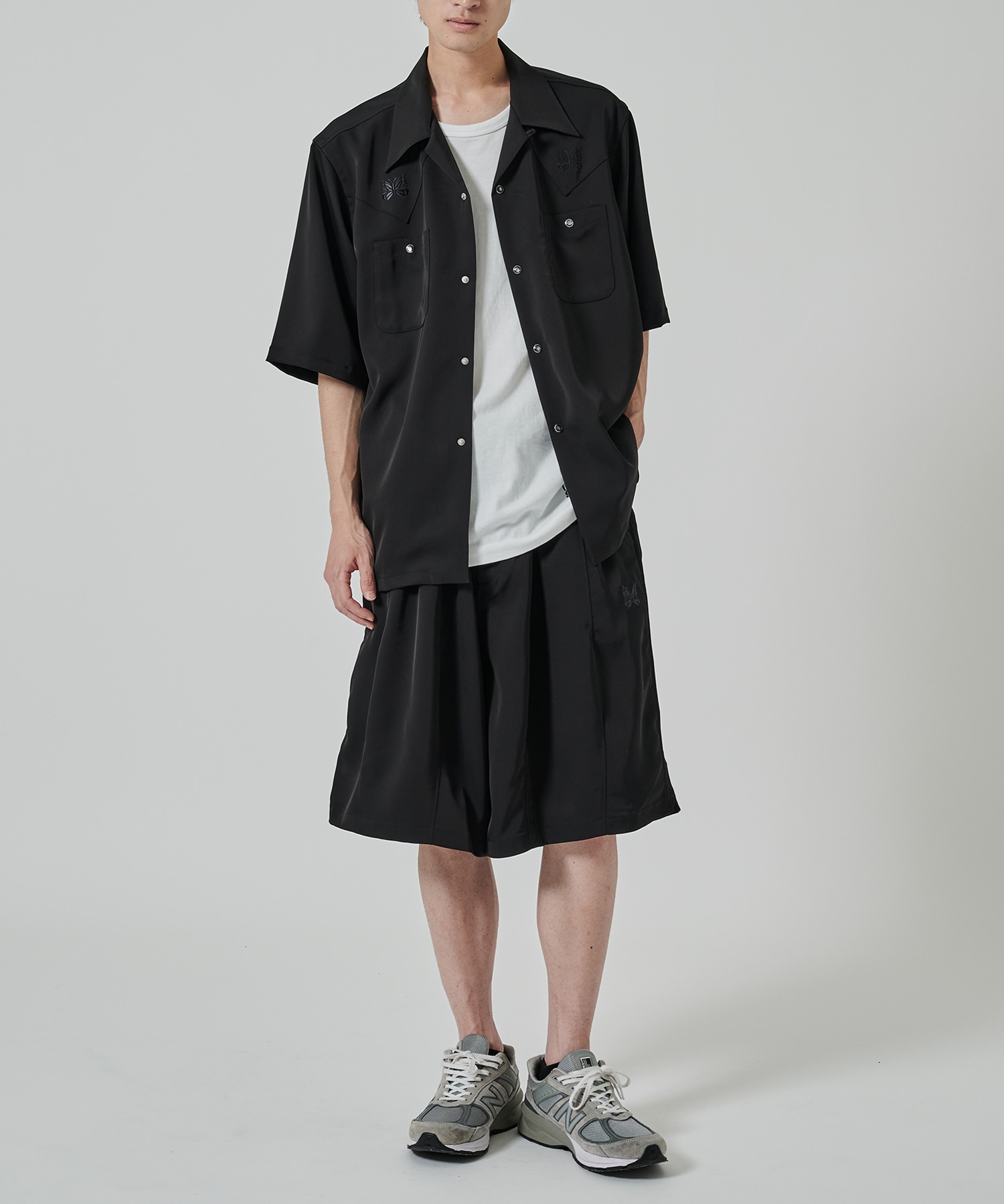 別注 Cow Boy H.D BDU Shorts NEEDLES