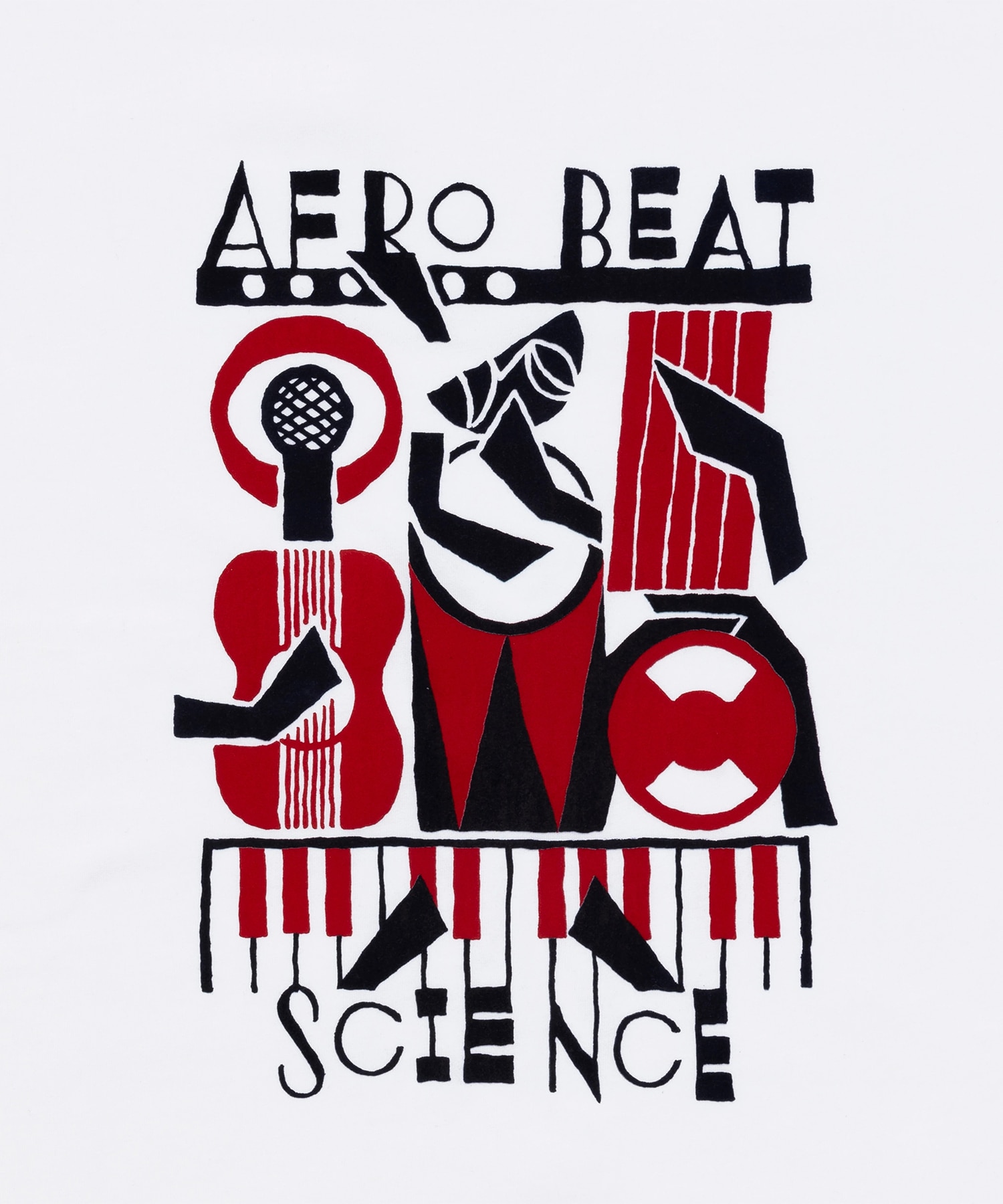 MASATO MAEKAWA - AFRO BEAT SCIENCE S/S TEE loosejoints