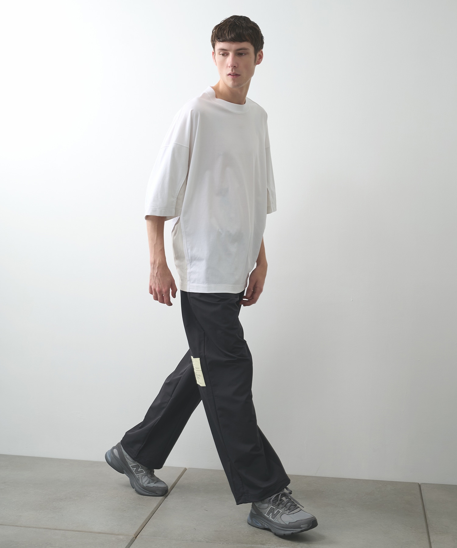 〈別注〉メッシュ切り替えミルスペックTEE N.HOOLYWOOD