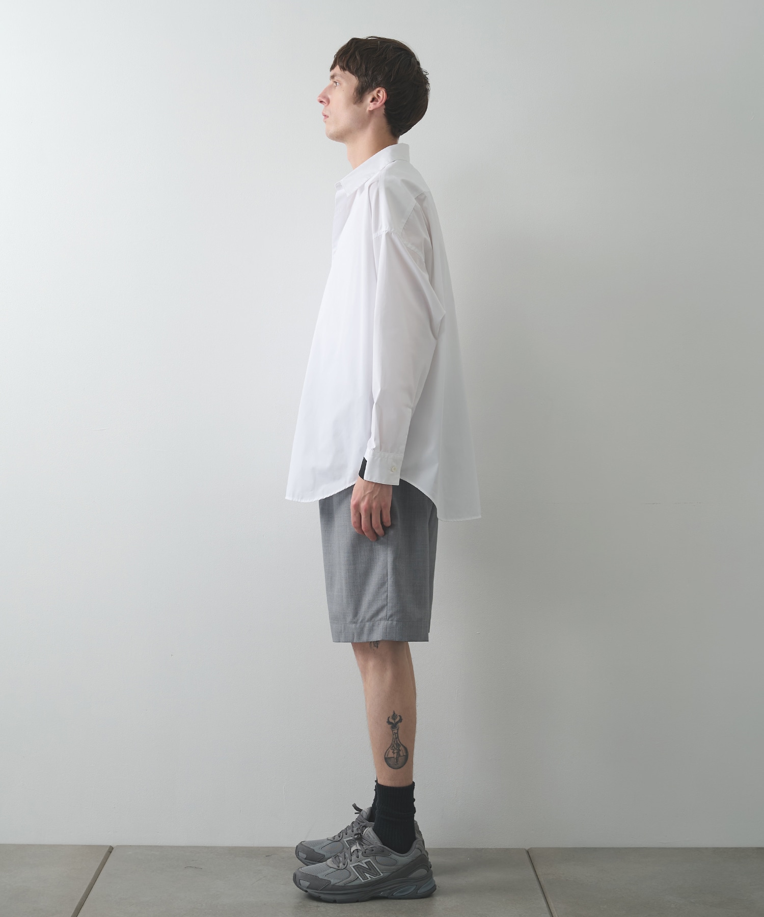 WEBBING BELT HALF PANTS N.HOOLYWOOD