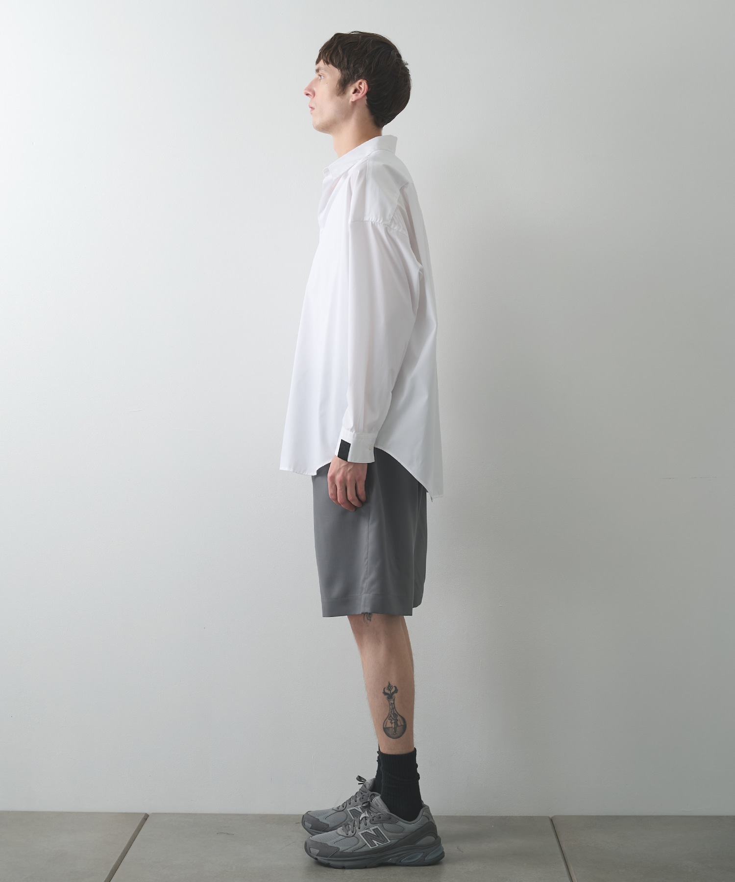 WEBBING BELT HALF PANTS N.HOOLYWOOD