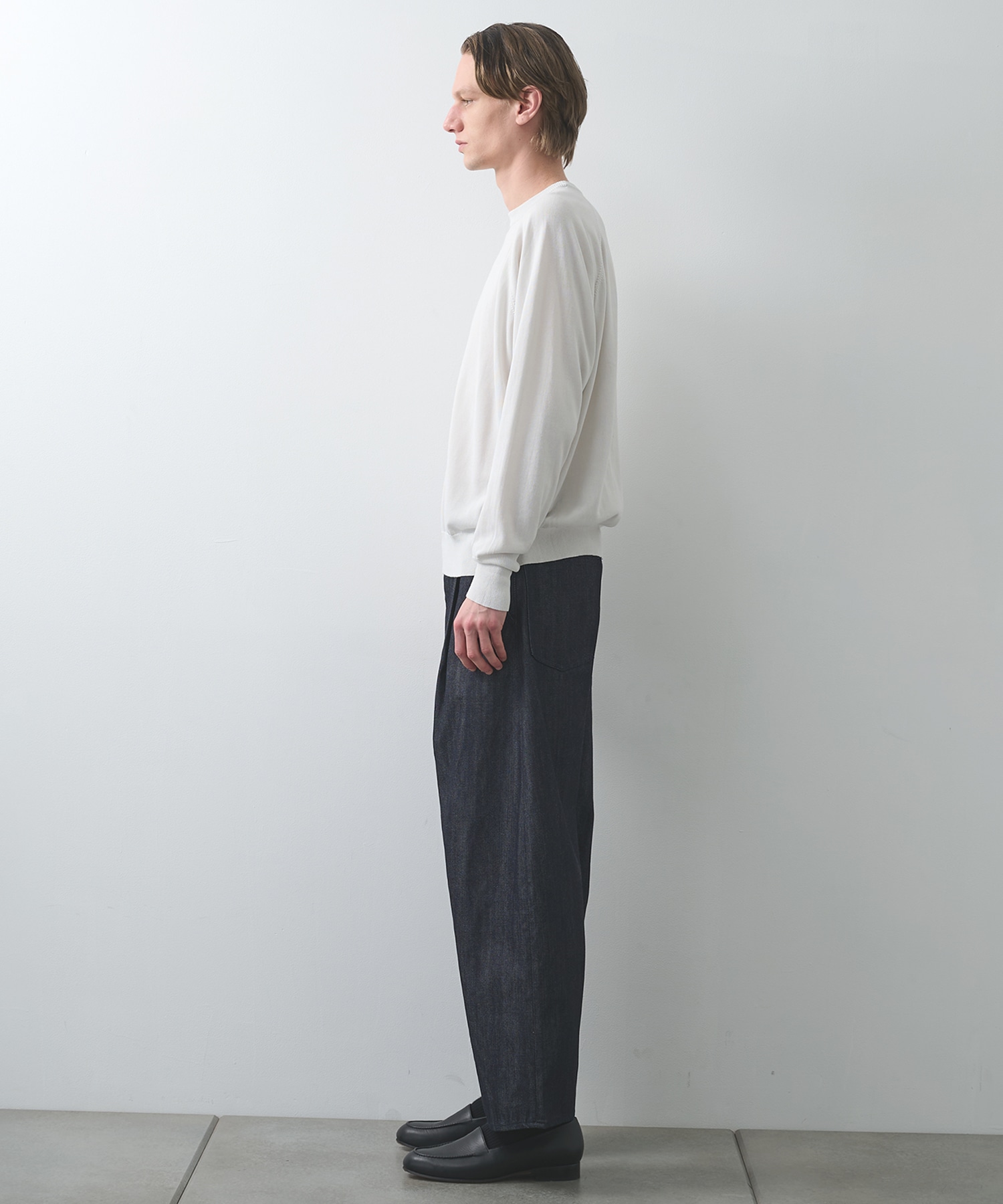 Cotton/silk pullover STILL BY HAND