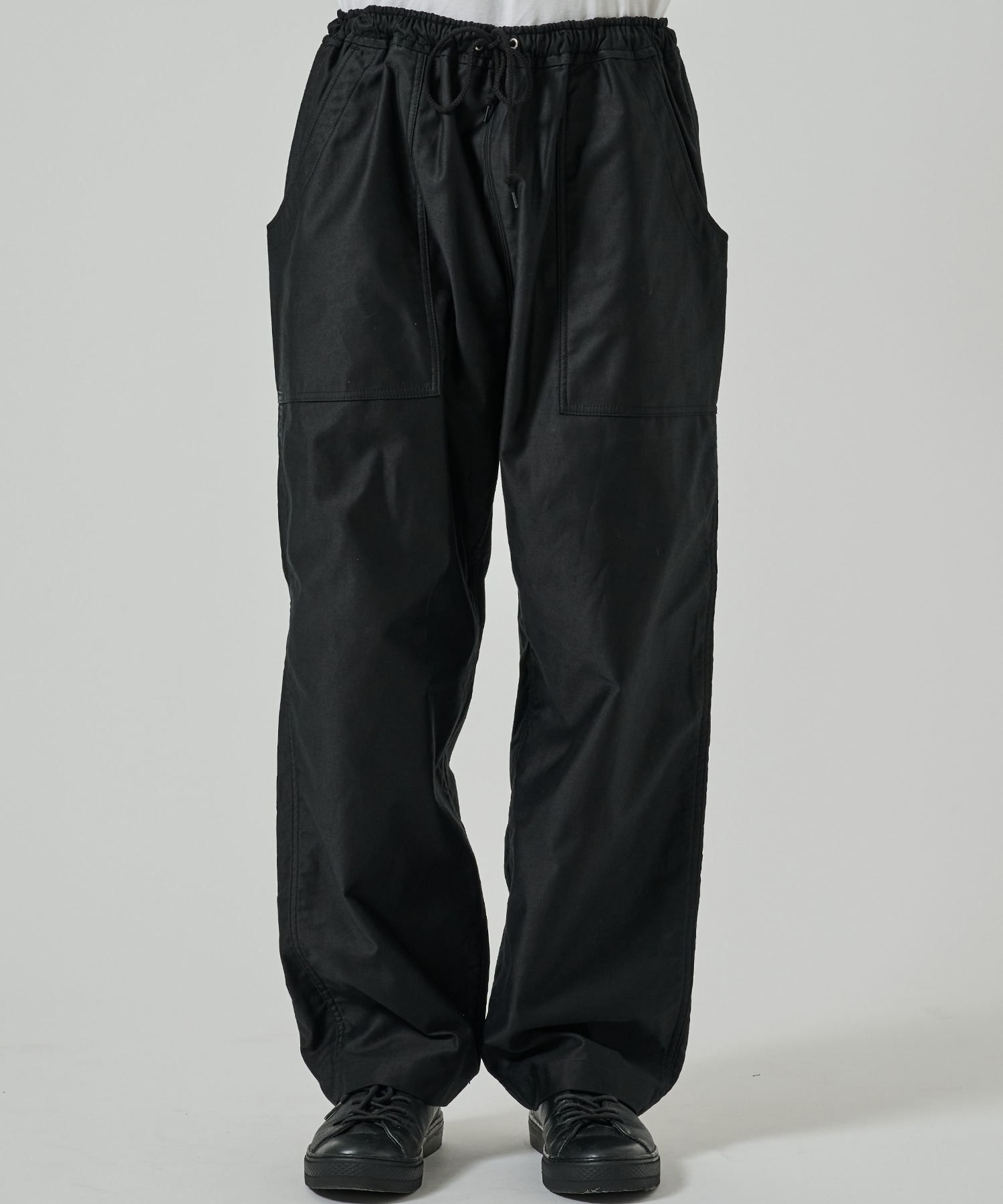 COTTON SATAIN BAKER PANTS / HP-P013-051 COMME des GARCONS HOMME