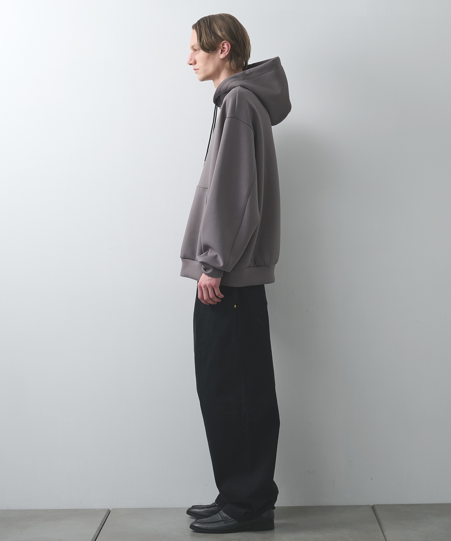 Barrel 1Tuck Wide Denim Pants with Long Belt CULLNI