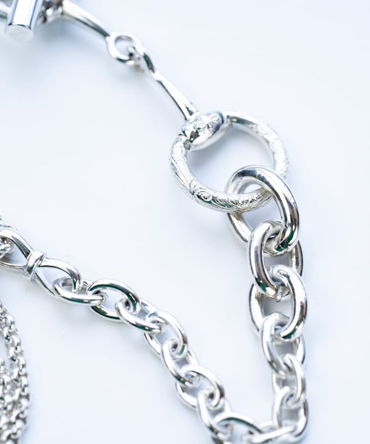 C-036 Horse bit 3way necklace WAKAN SILVER SMITH