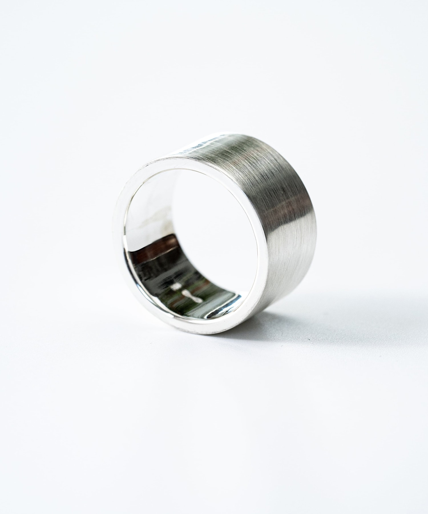 R-060 12mm Matte ring WAKAN SILVER SMITH