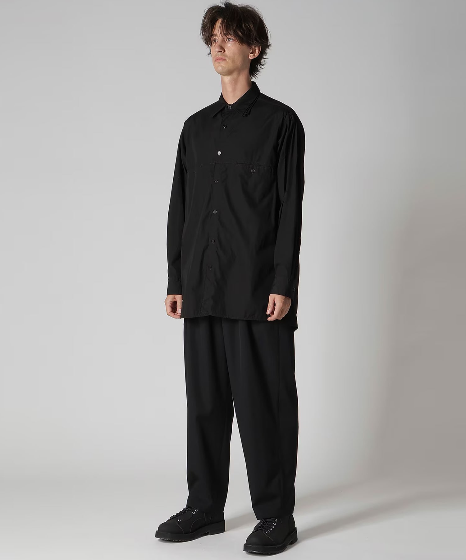 3枚袴定番BIGシャツ Yohji Yamamoto