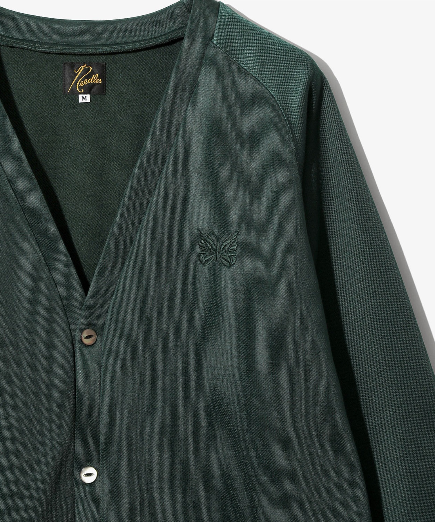 V-Neck Cardigan - Bright Jersey NEEDLES