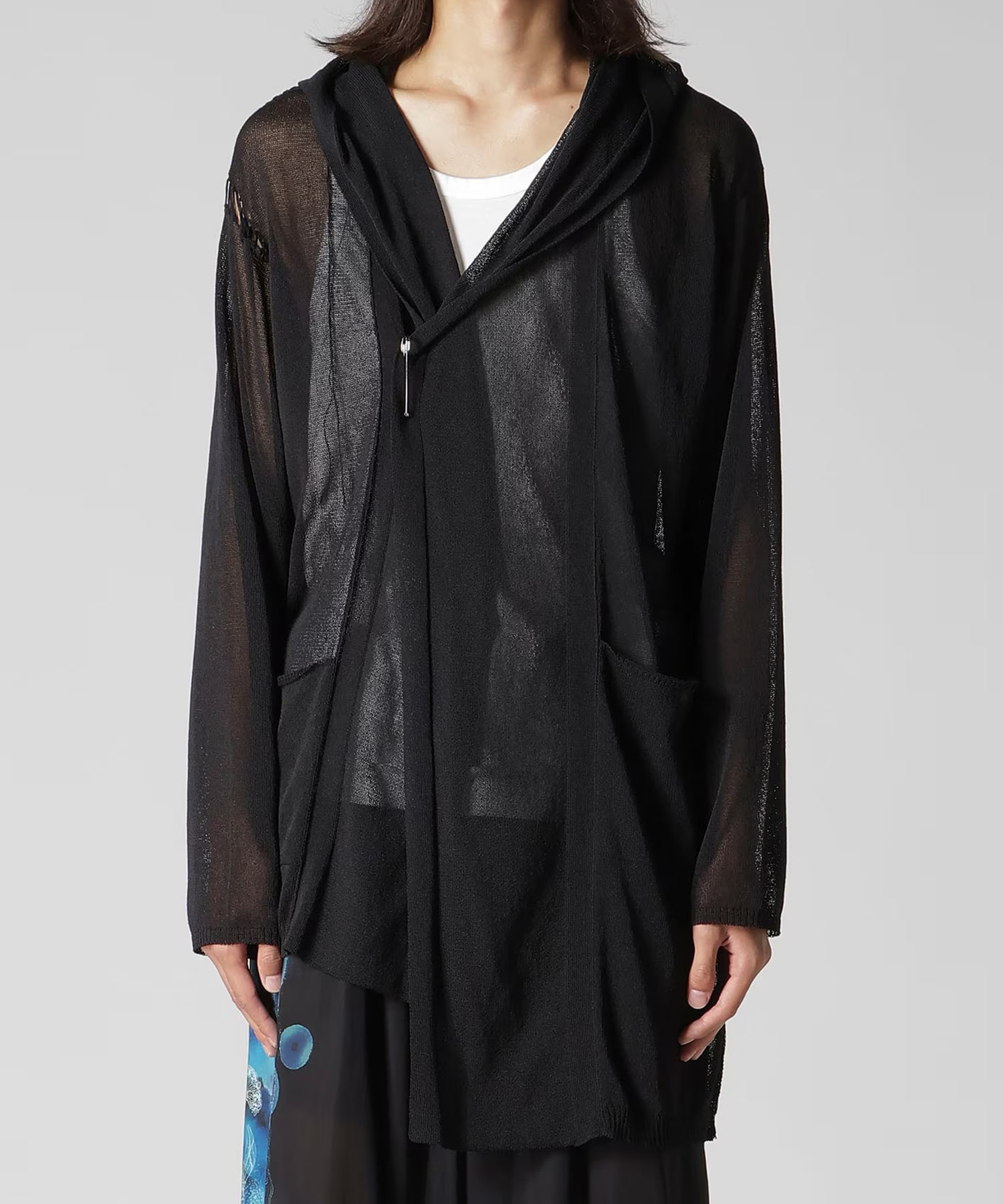 HK-K82-988 EMBROIDERY HOODED CD Yohji Yamamoto
