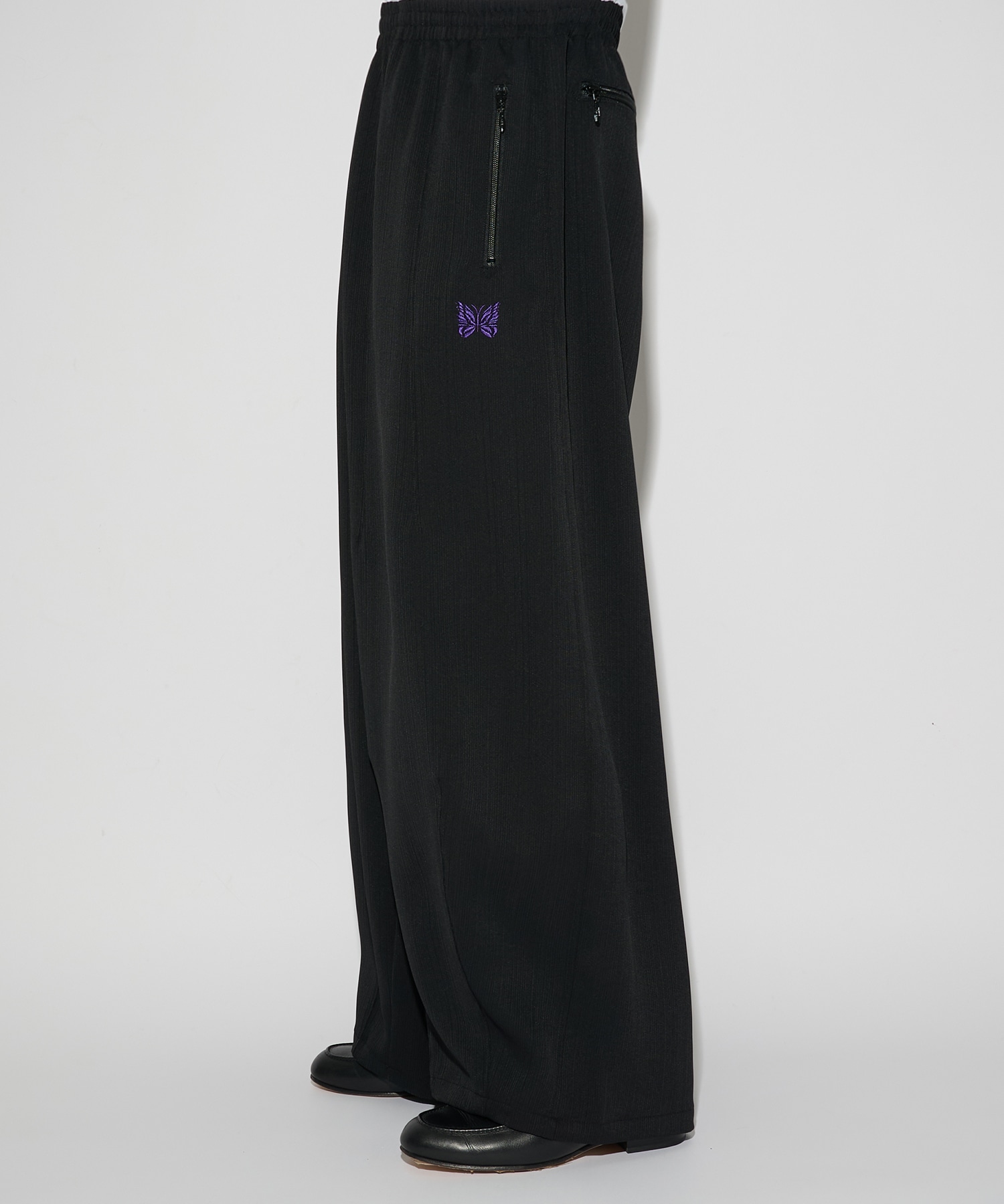 別注 Papillon Emb. H.D. Pant - Art Pique Pleats NEEDLES