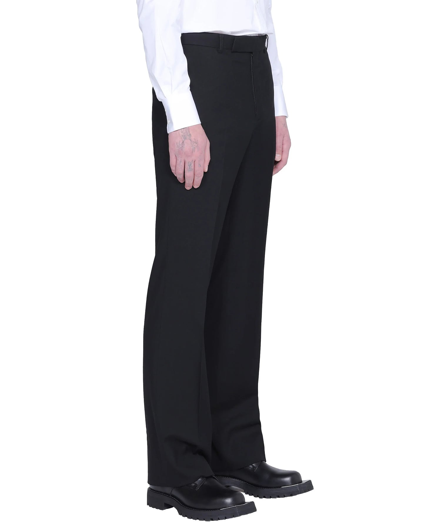 WOOL STRAIGHT TROUSERS JOHN LAWRENCE SULLIVAN