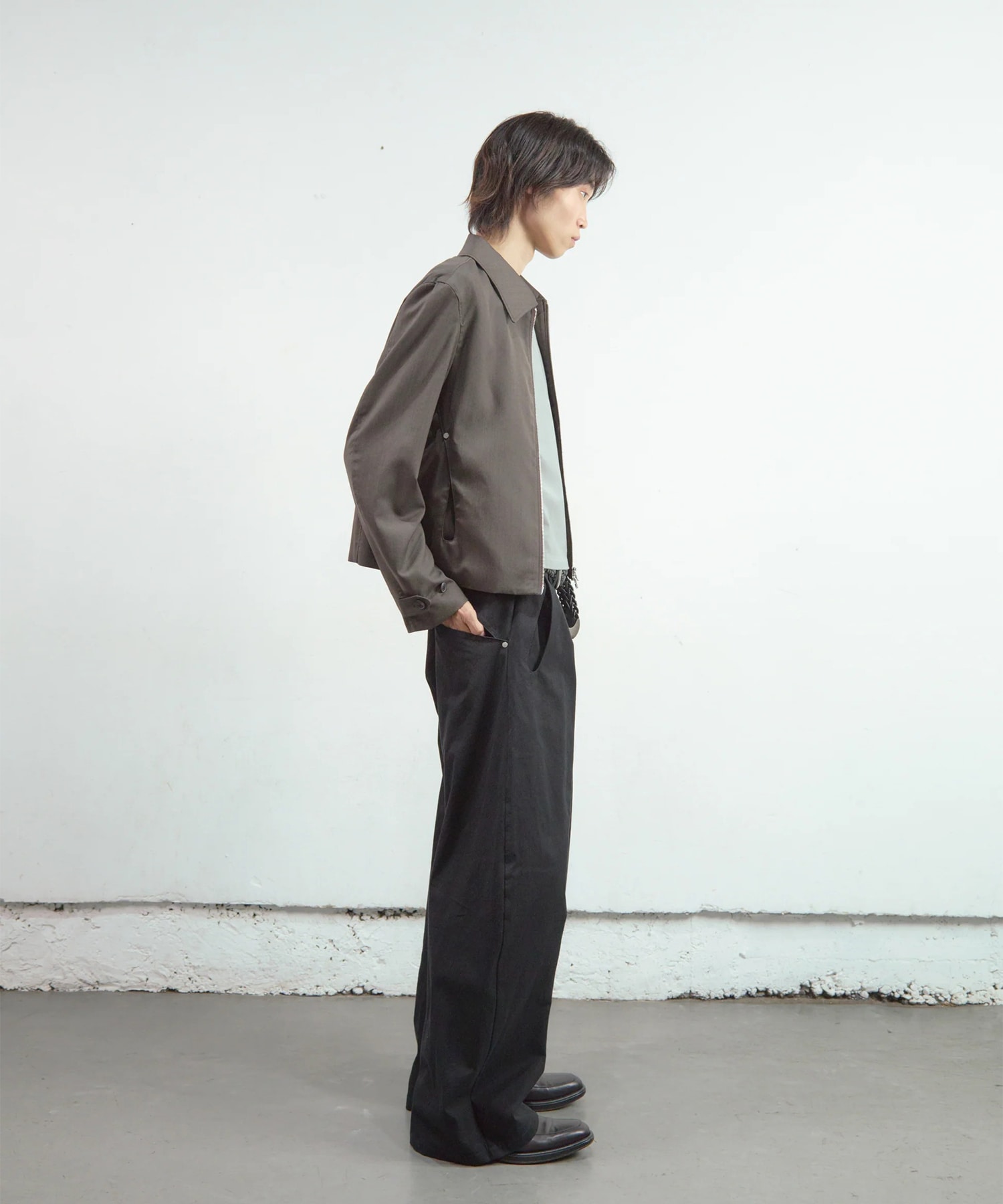 SHORT ZIP UP JACKET NVRFRGT