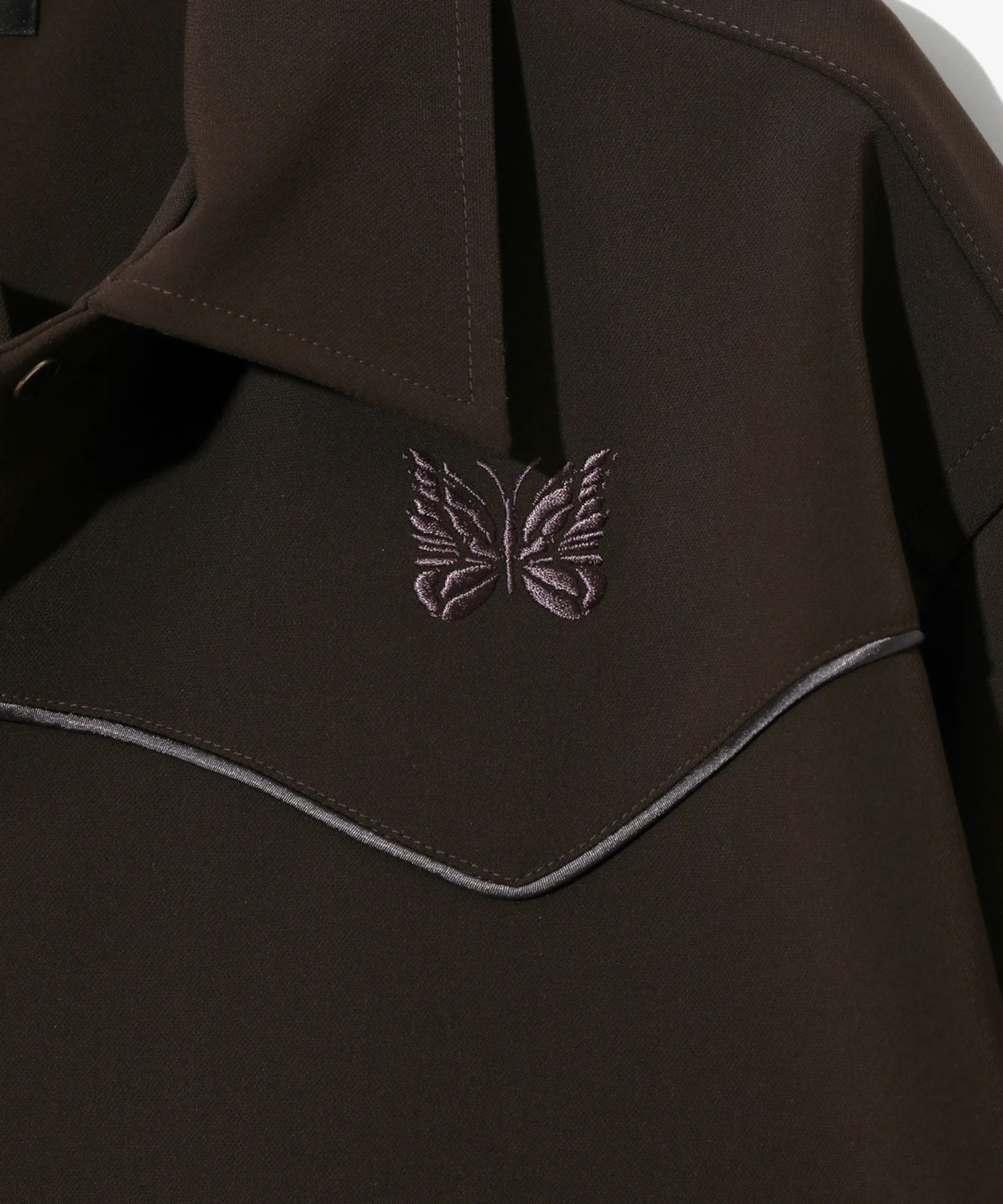 Piping Cowboy Jacket - Poly Double Cloth NEEDLES
