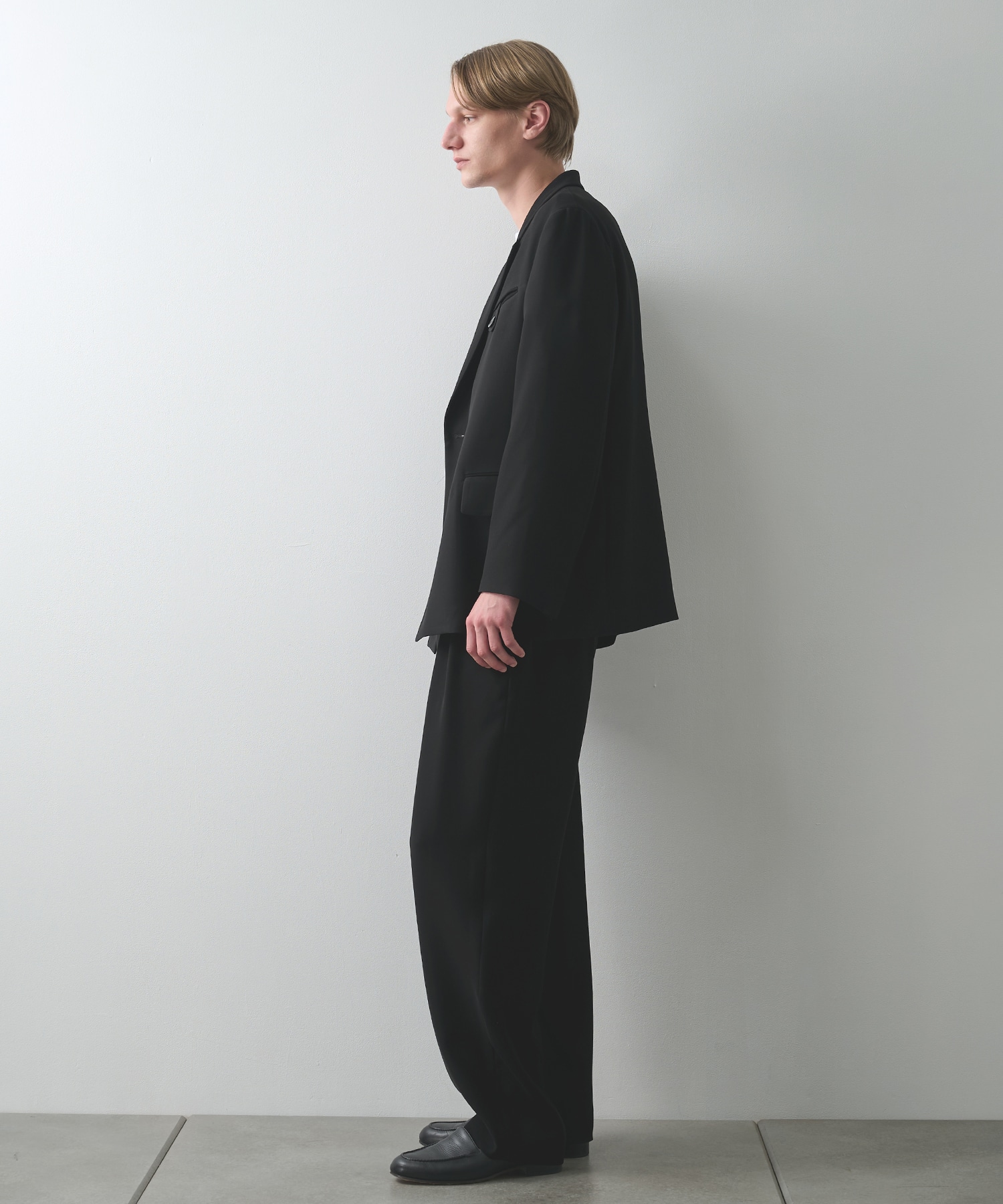 Dry Double Cloth Slant Belt Tailored Jacket CULLNI